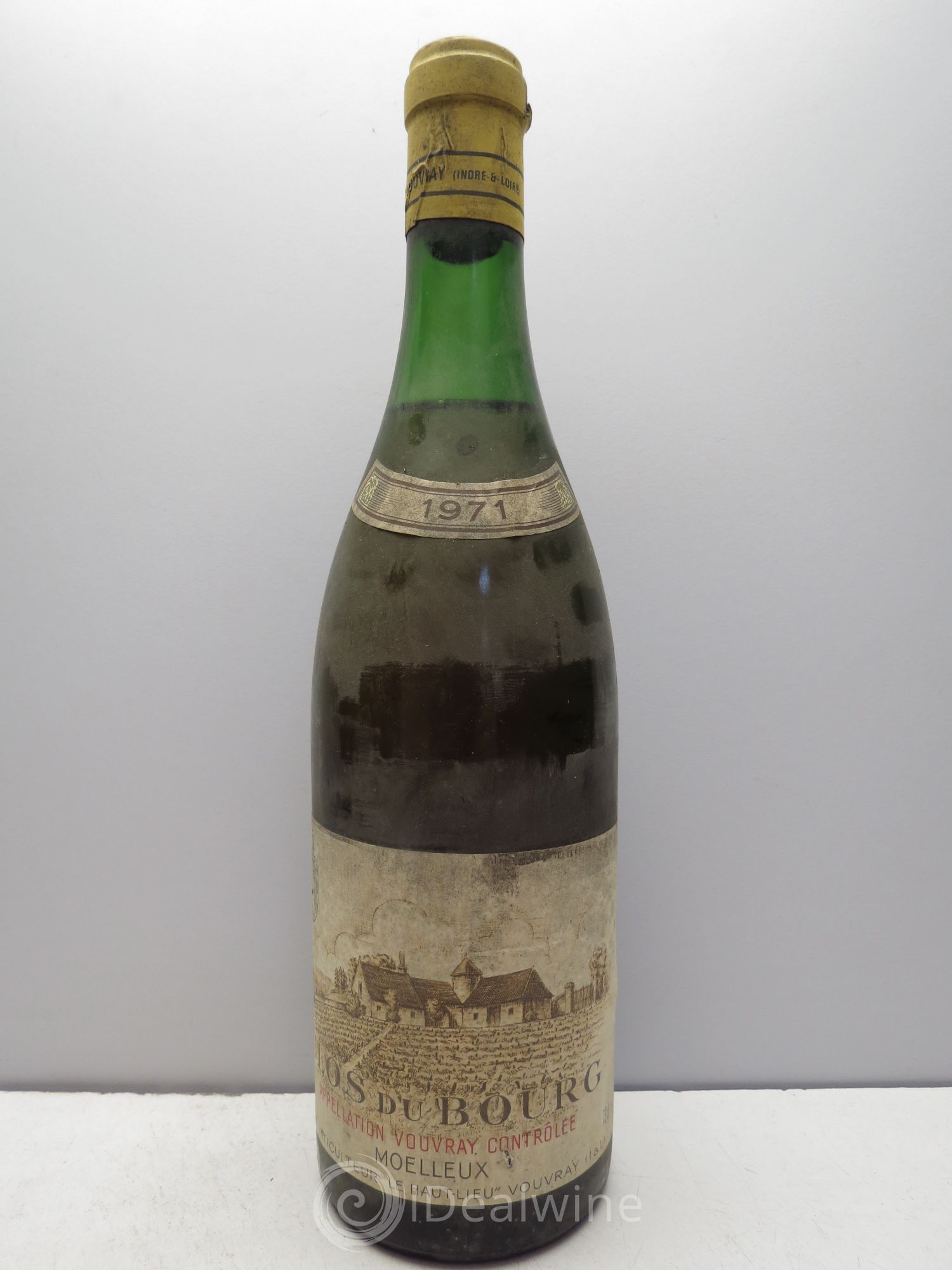 Vouvray Clos du Bourg Moelleux Domaine Huet 1971 - Lotto di 1 bottiglia - 0