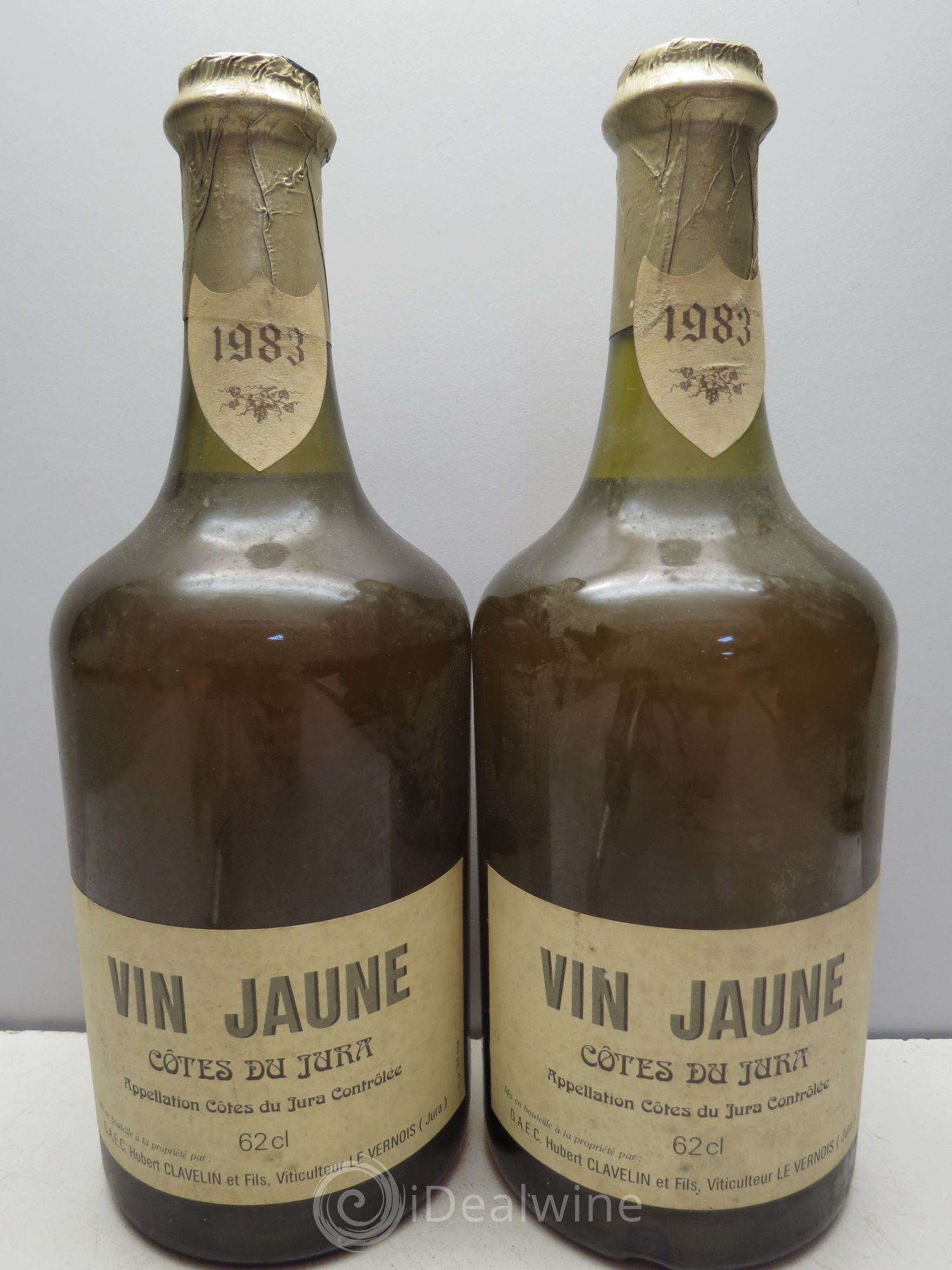 Arbois Vin Jaune H.Clavelin (sans prix de réserve / no reserve) 1983 - Posten von 2 Flaschen - 0