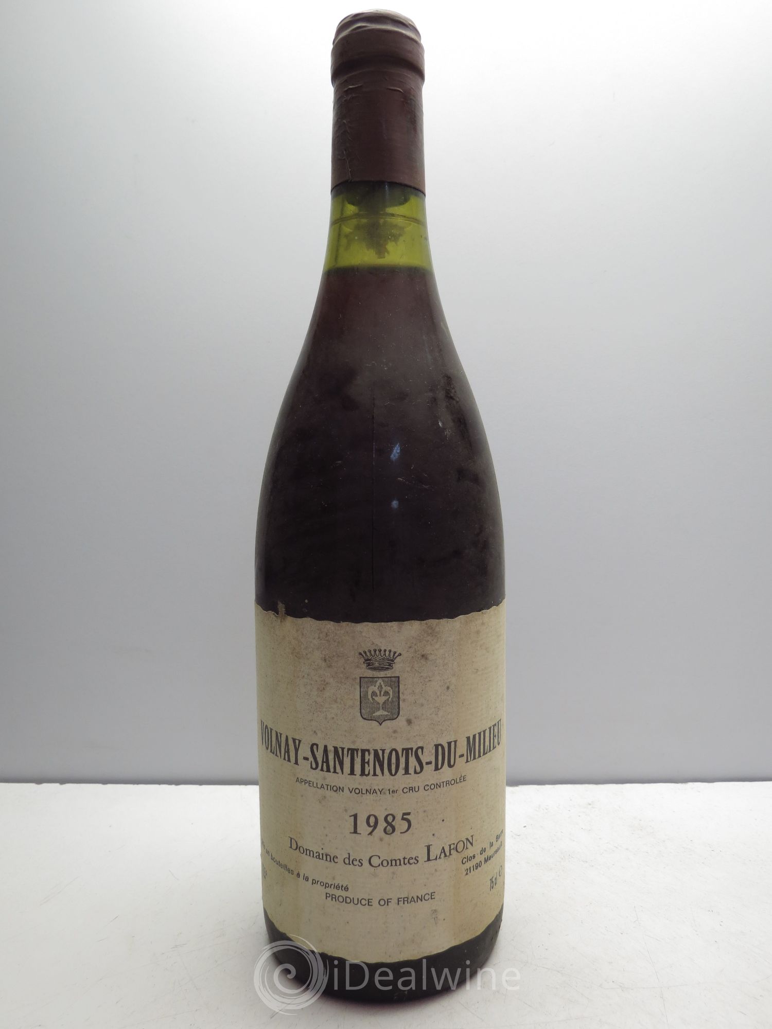 Volnay 1er Cru Santenots du Milieu Comtes Lafon (Domaine des) 1985 - Lot de 1 bouteille - 0