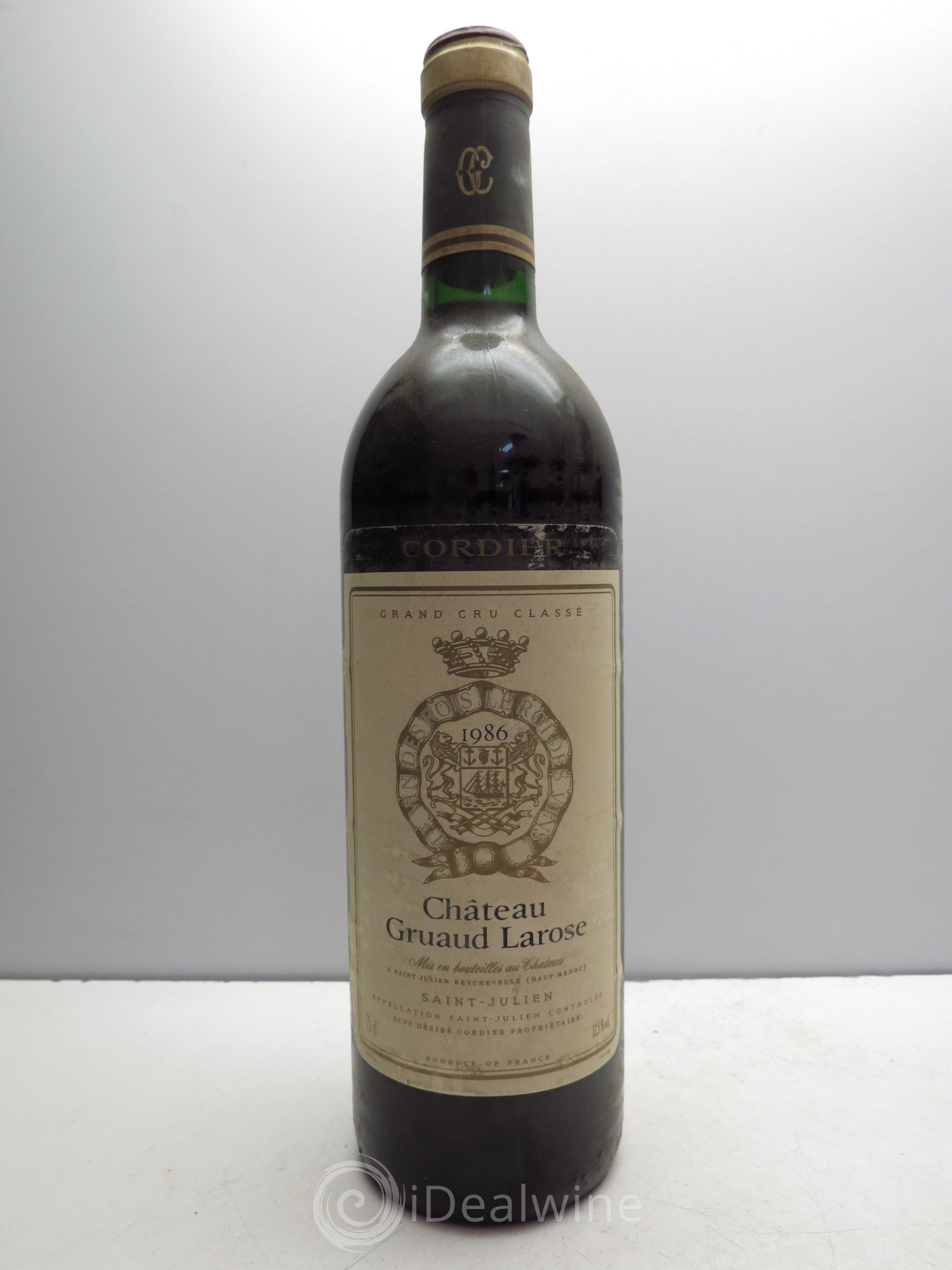 Château Gruaud Larose 2ème Grand Cru Classé (sans prix de réserve / no reserve) 1986 - Posten von 1 Flasche - 0