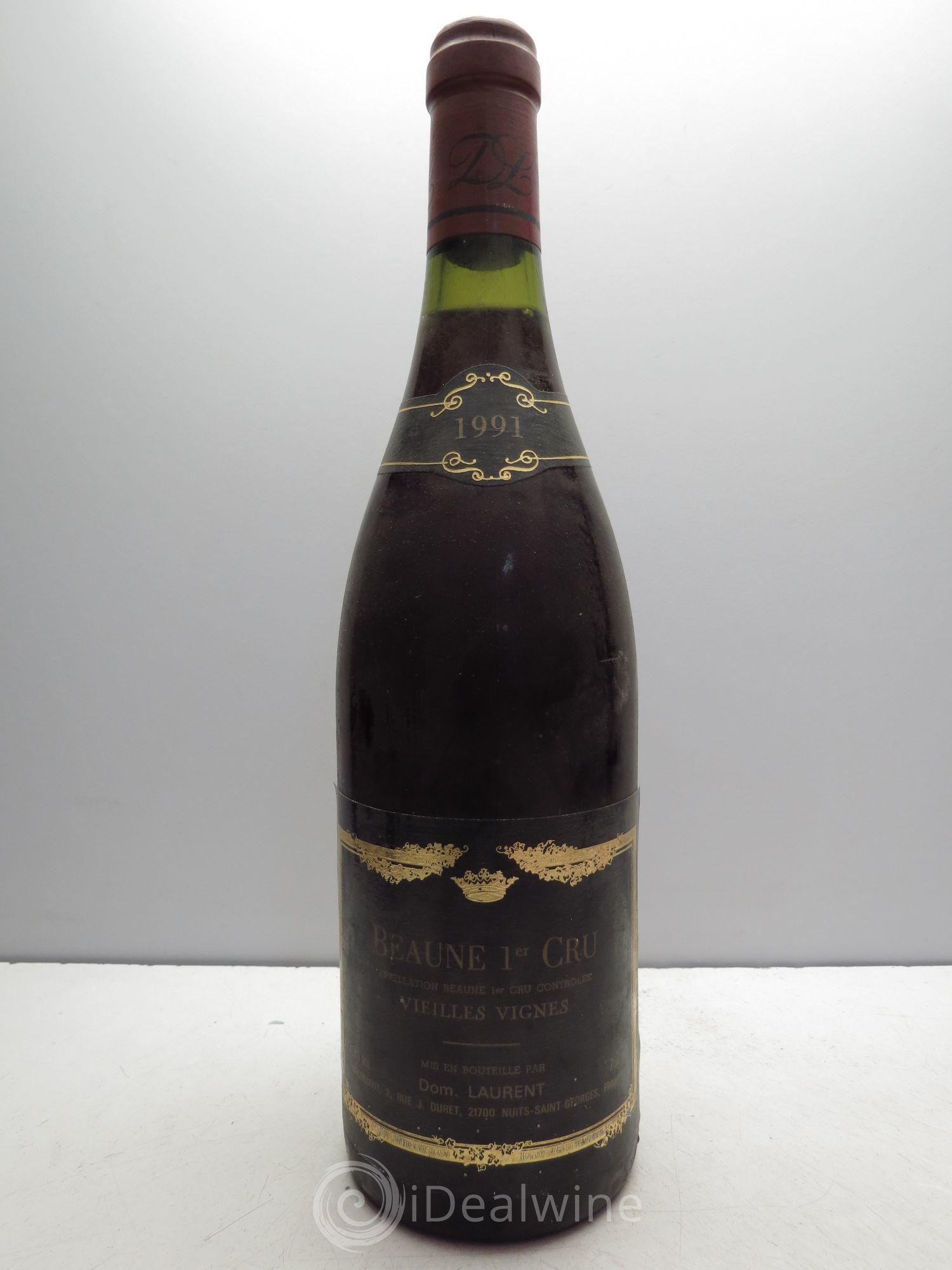 Beaune 1er Cru Dom.Laurent Vieilles Vignes 1991 - Posten von 1 Flasche - 0