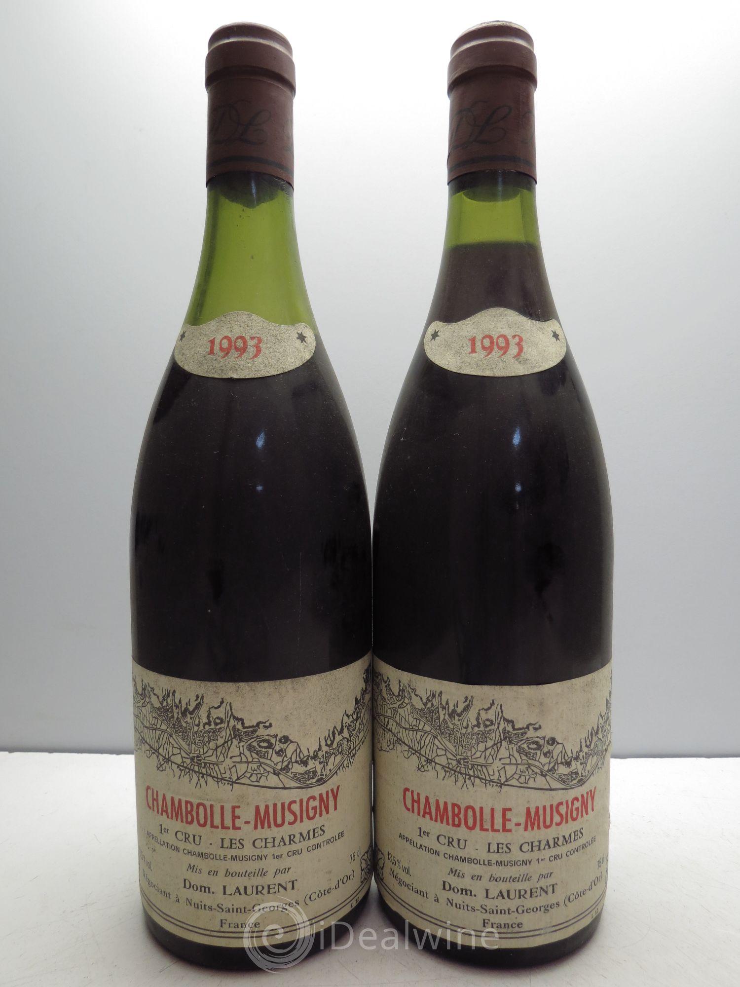 Chambolle-Musigny 1er Cru (sans prix de réserve / no reserve) 1993 - Posten von 2 Flaschen - 0