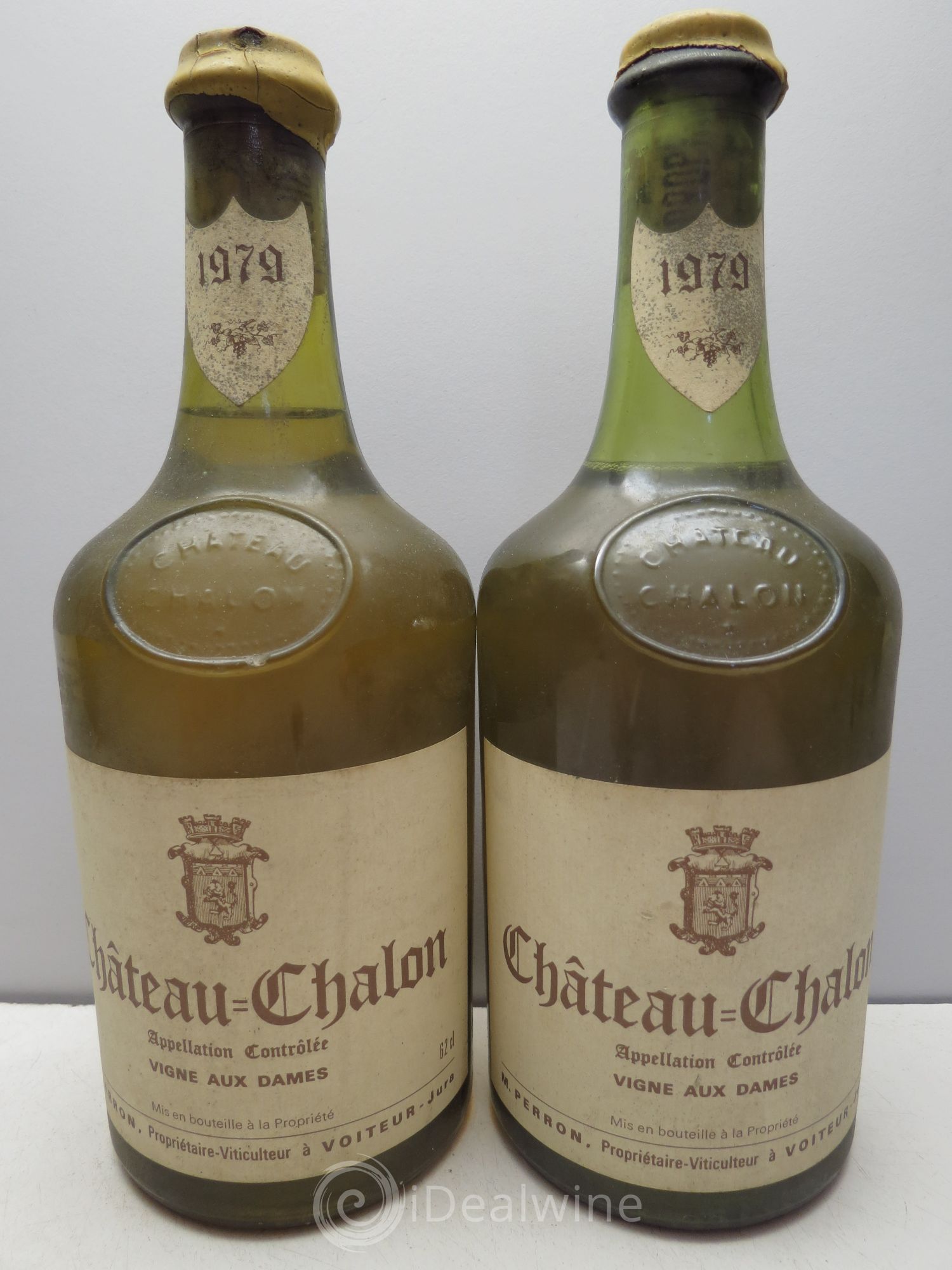 Château-Chalon Vigne Aux Dames M.Perron 1979 - Posten von 2 Flaschen - 0