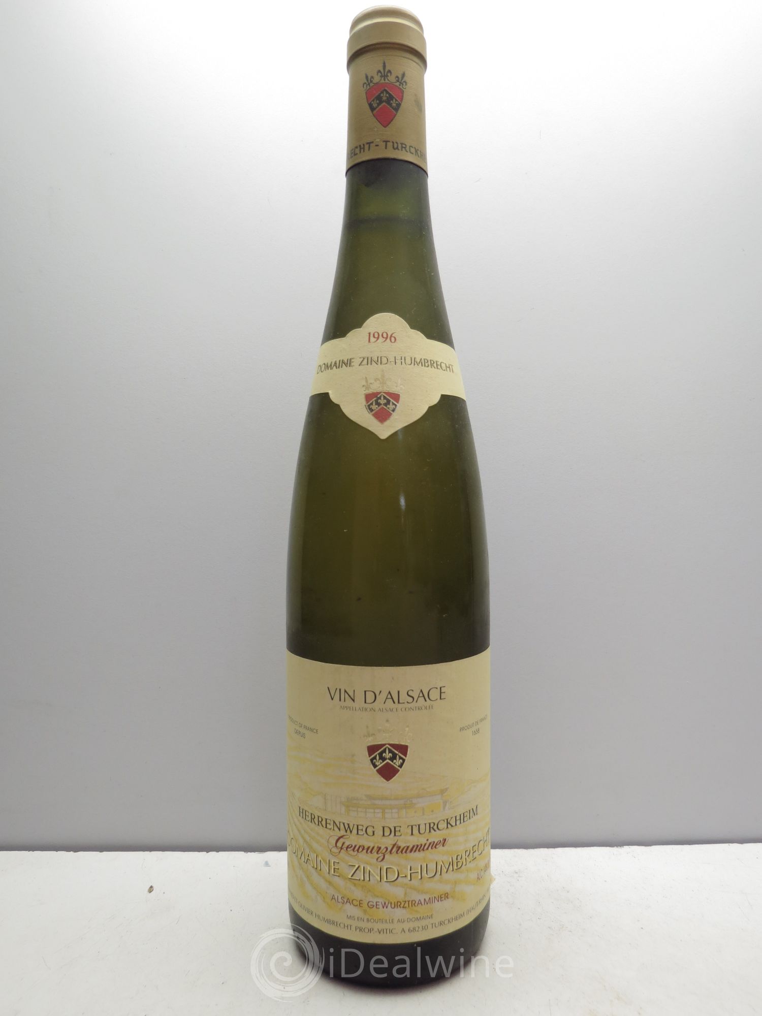 Alsace Gewurztraminer Herrenweg de Turckheim Zind-Humbrecht (Domaine) 1996 - Lot de 1 bouteille - 0