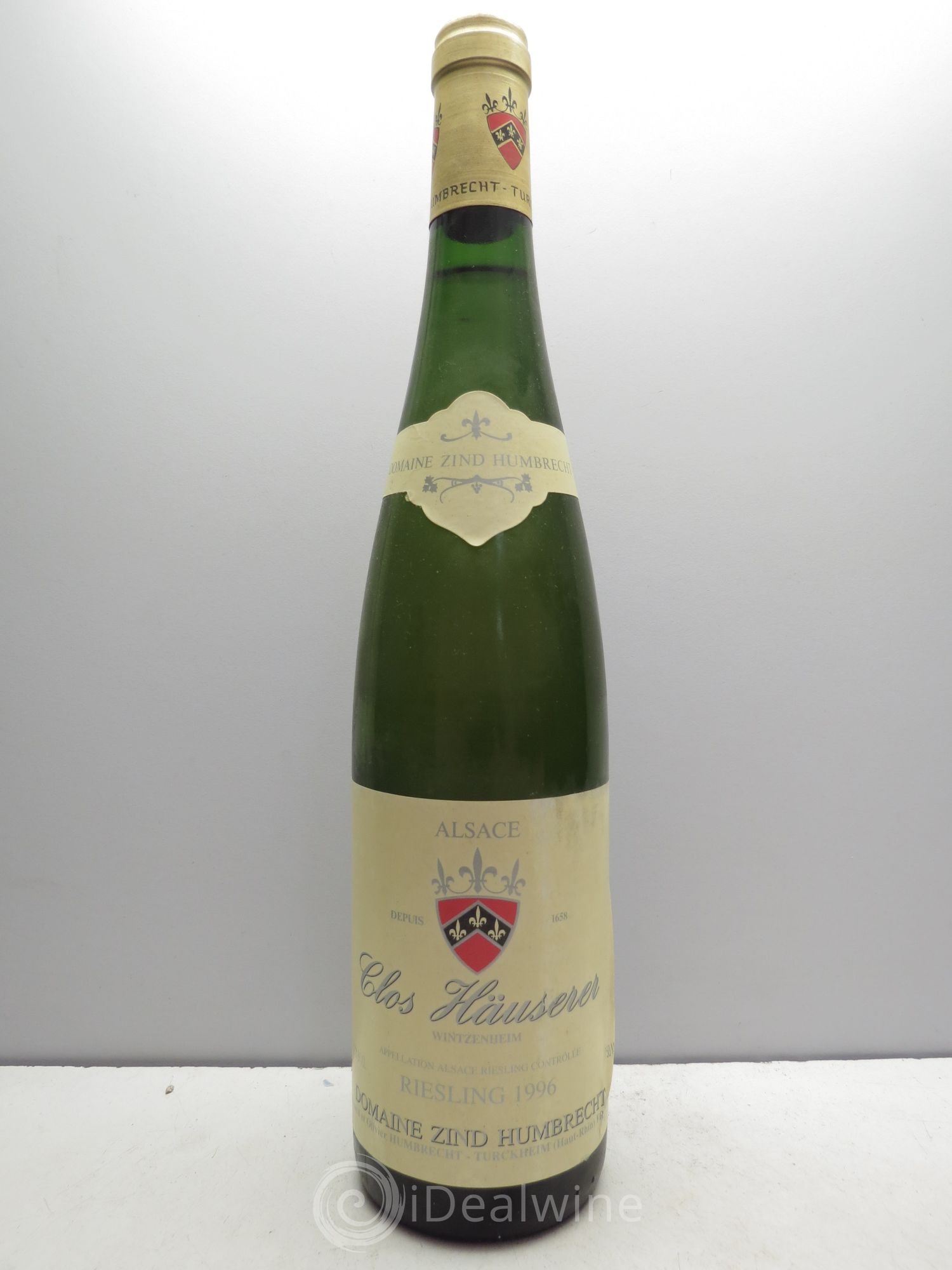 Alsace Riesling Clos Hauserer Zind-Humbrecht (Domaine) 1996 - Lot de 1 bouteille - 0