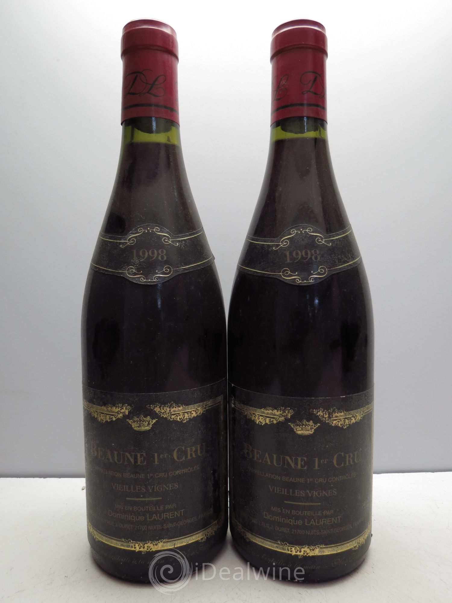 Beaune 1er Cru 1998 - Posten von 2 Flaschen - 0