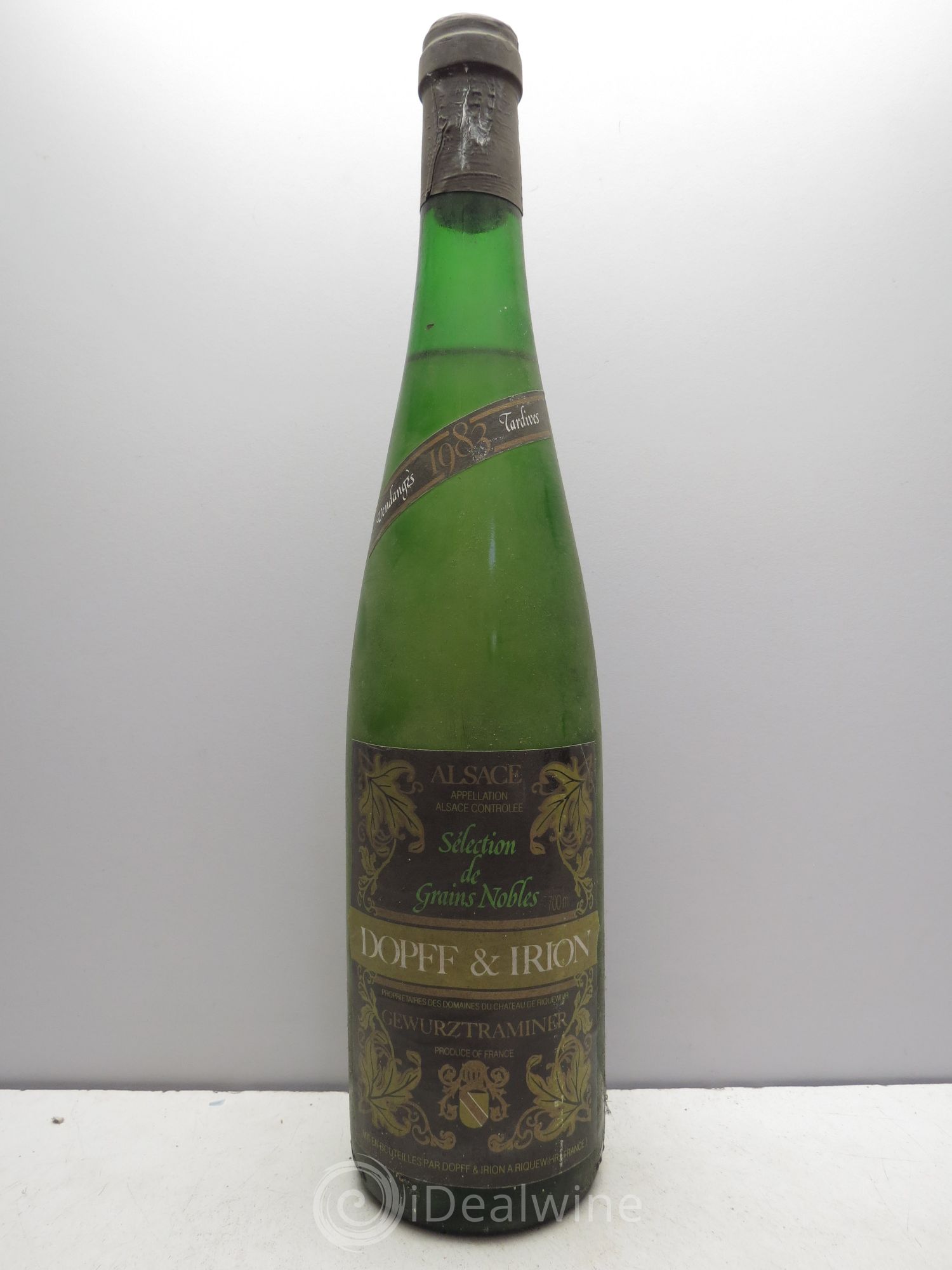 Gewurztraminer Sélection de grains nobles 1983 - Posten von 1 Flasche - 0