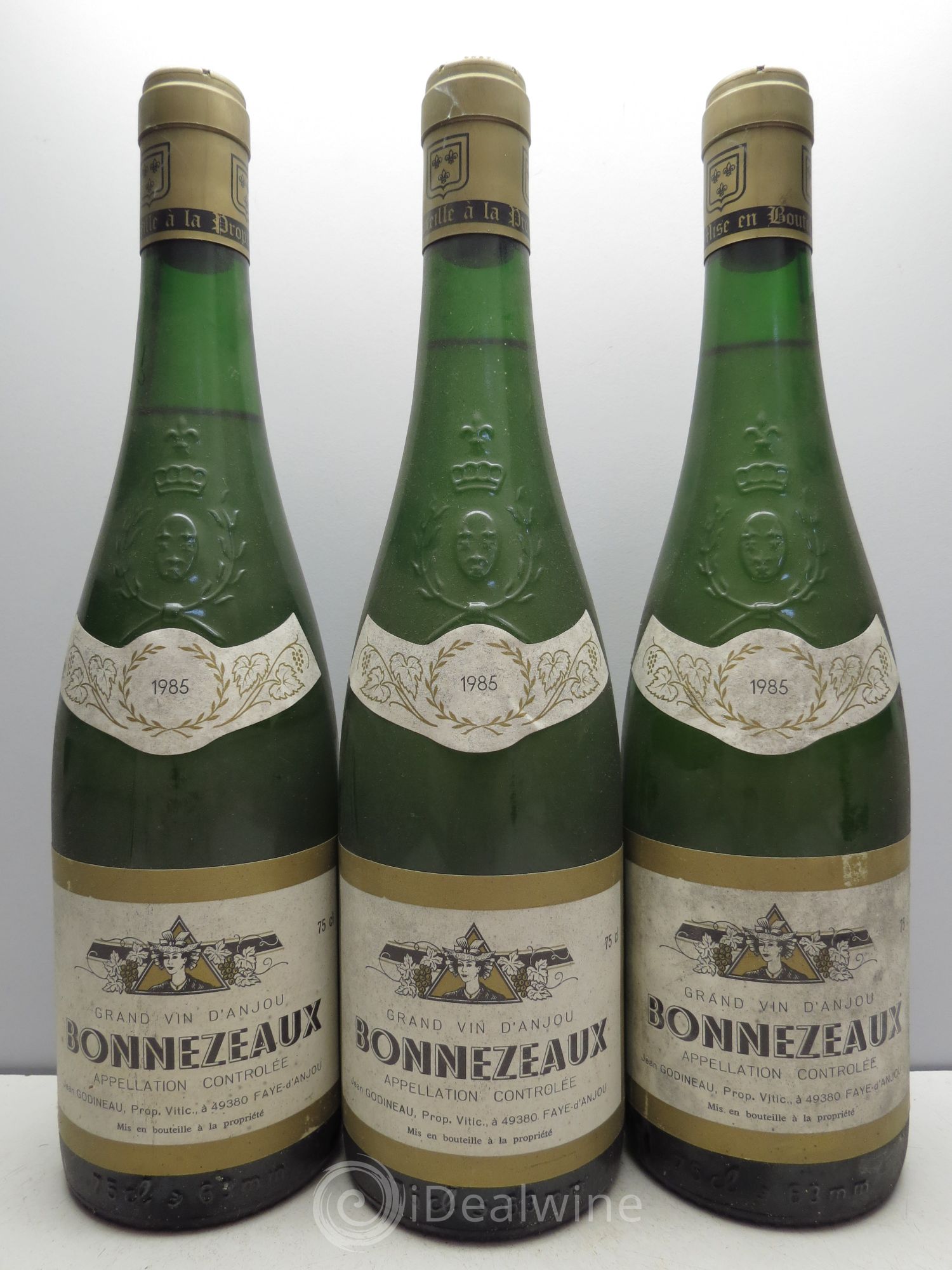 Bonnezeaux (sans prix de réserve / no reserve) 1985 - Lotto di 3 bottiglie - 0