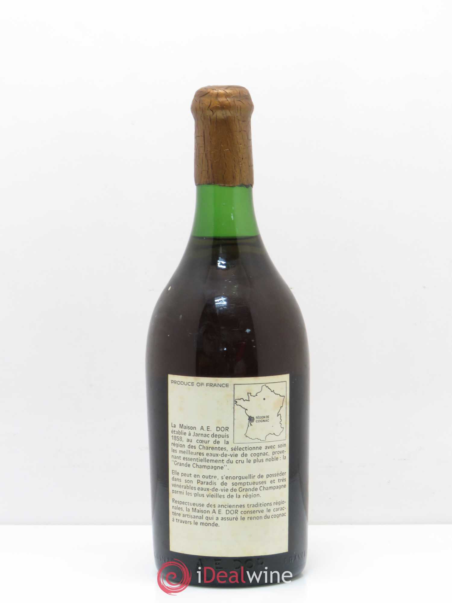 Cognac Grande Champagne Reserve n 6 A.E. DOR Hors d'age - Lot de 1 bouteille - 1