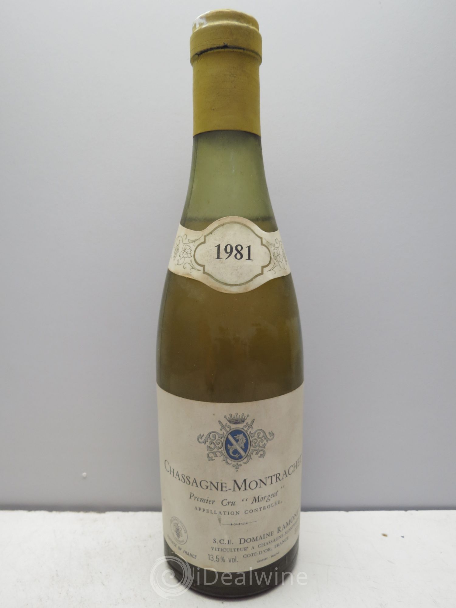 Chassagne-Montrachet 1er Cru Morgeot Ramonet (Domaine) (sans prix de réserve / no reserve) 1981 - Posten von 1 Demi-Flasche - 0