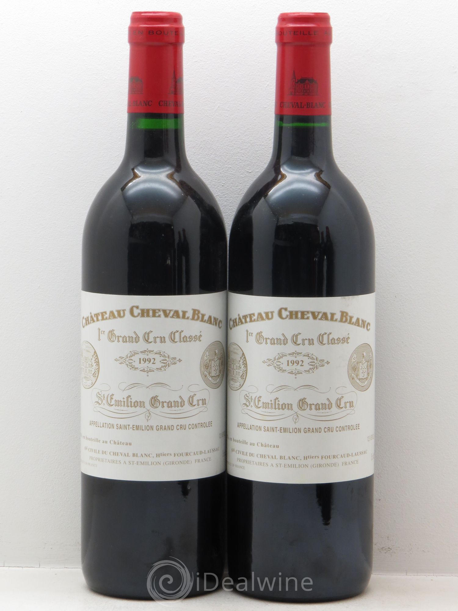 Château Cheval Blanc 1er Grand Cru Classé A 1992 - Lot de 6 bouteilles - 2
