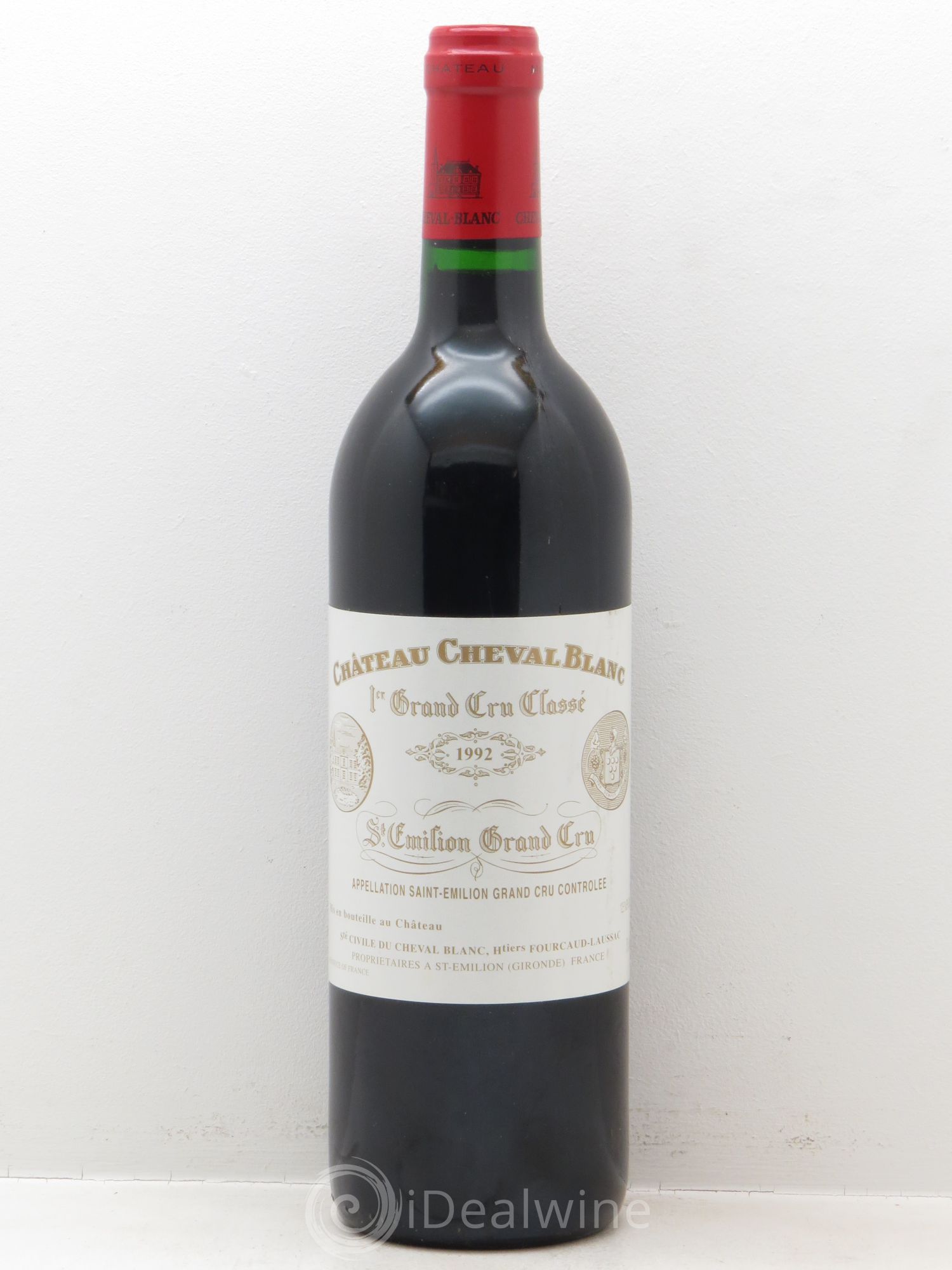 Château Cheval Blanc 1er Grand Cru Classé A 1992 - Lot de 1 bouteille - 0