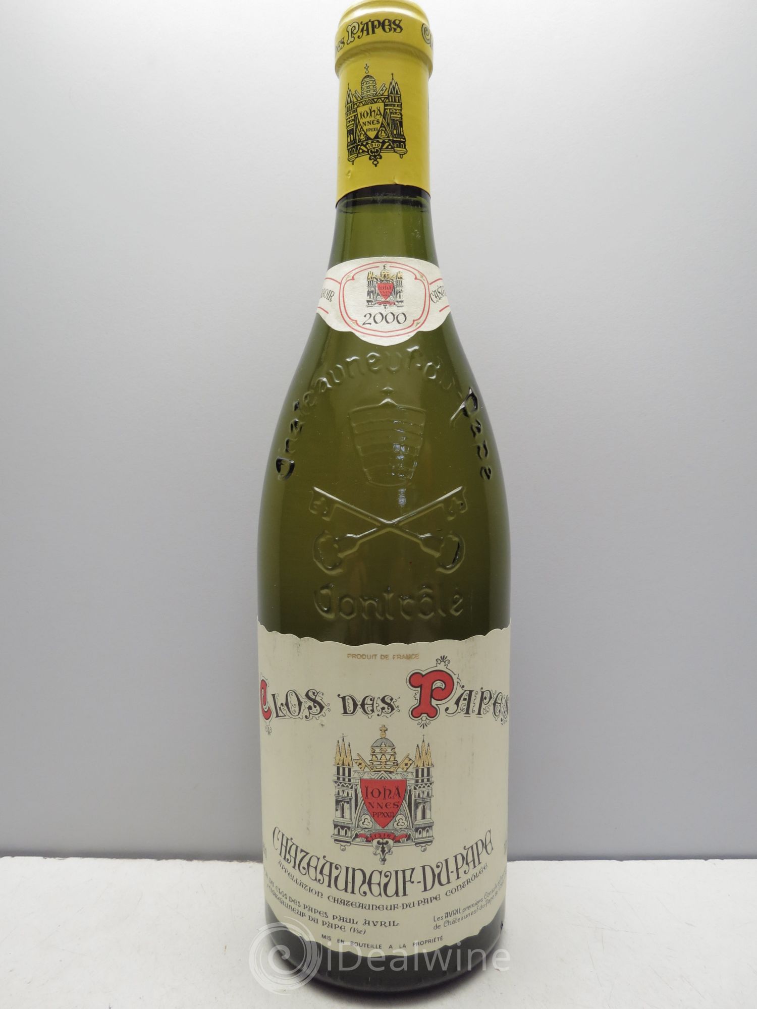 Châteauneuf-du-Pape Clos des Papes - Paul Avril 2000 - Lot de 1 bouteille - 0