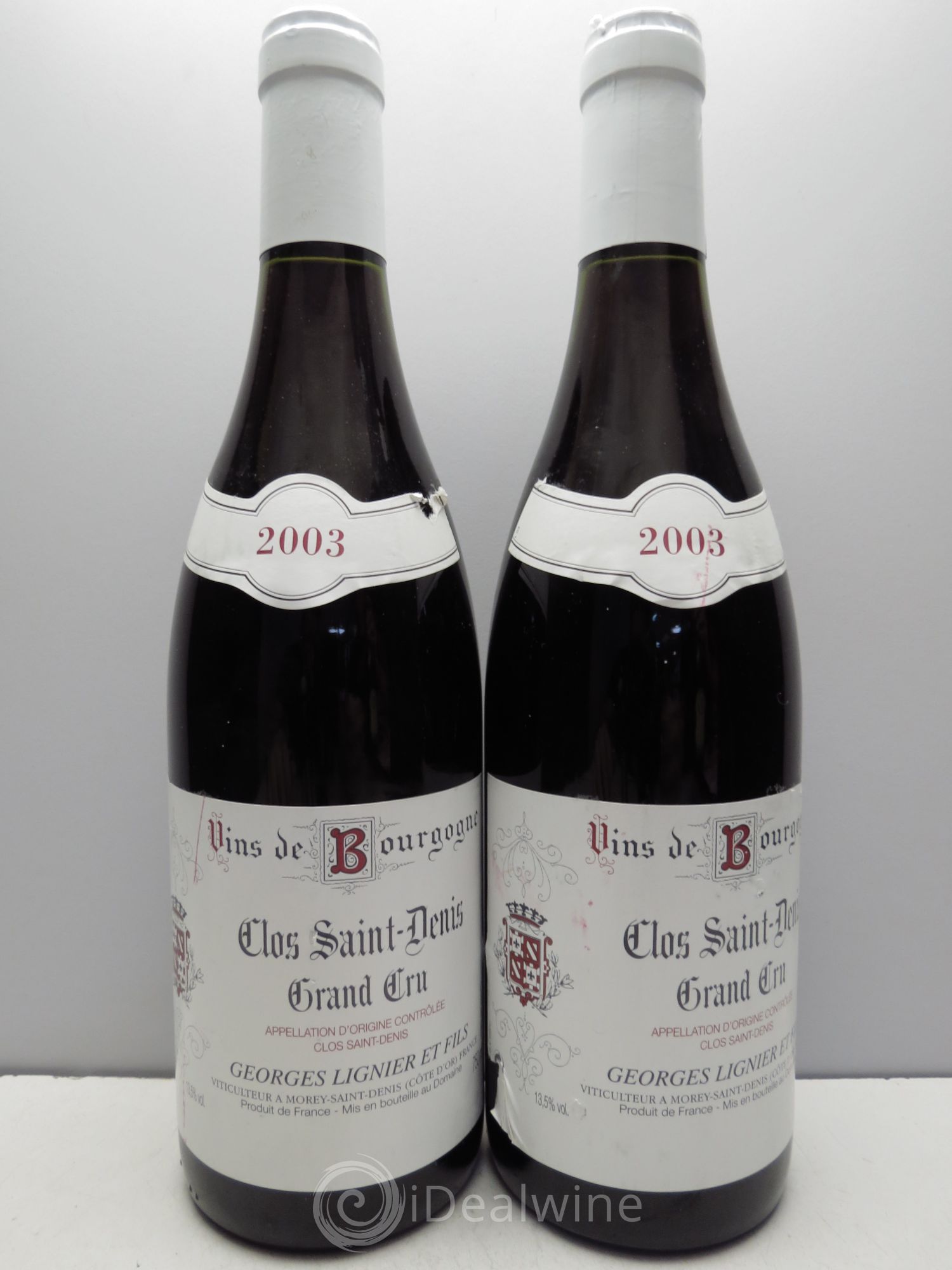 Clos Saint-Denis Grand Cru 2003 - Lot de 2 bouteilles - 0