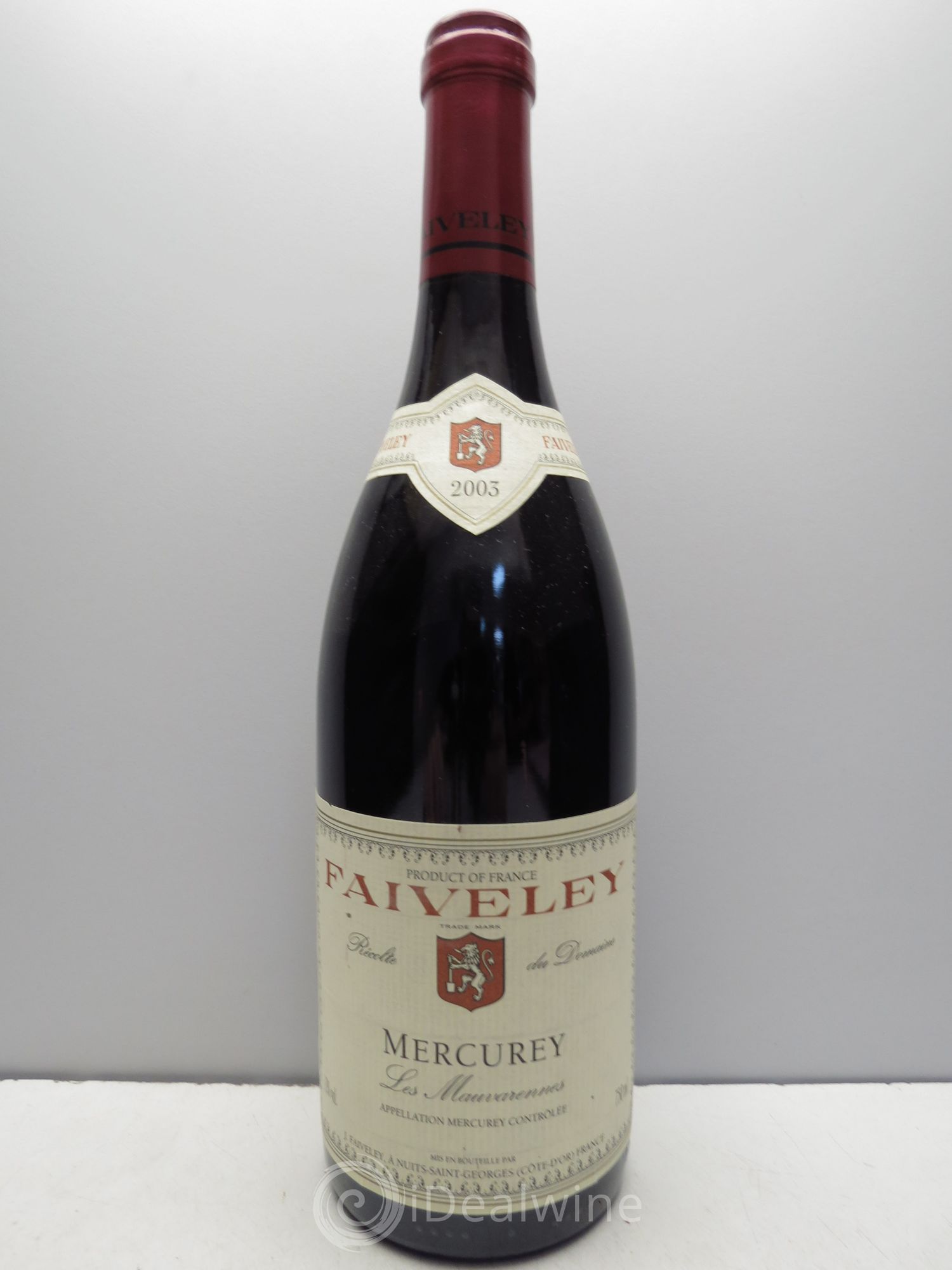 Mercurey les Mauvarennes 2003 - Posten von 1 Flasche - 0
