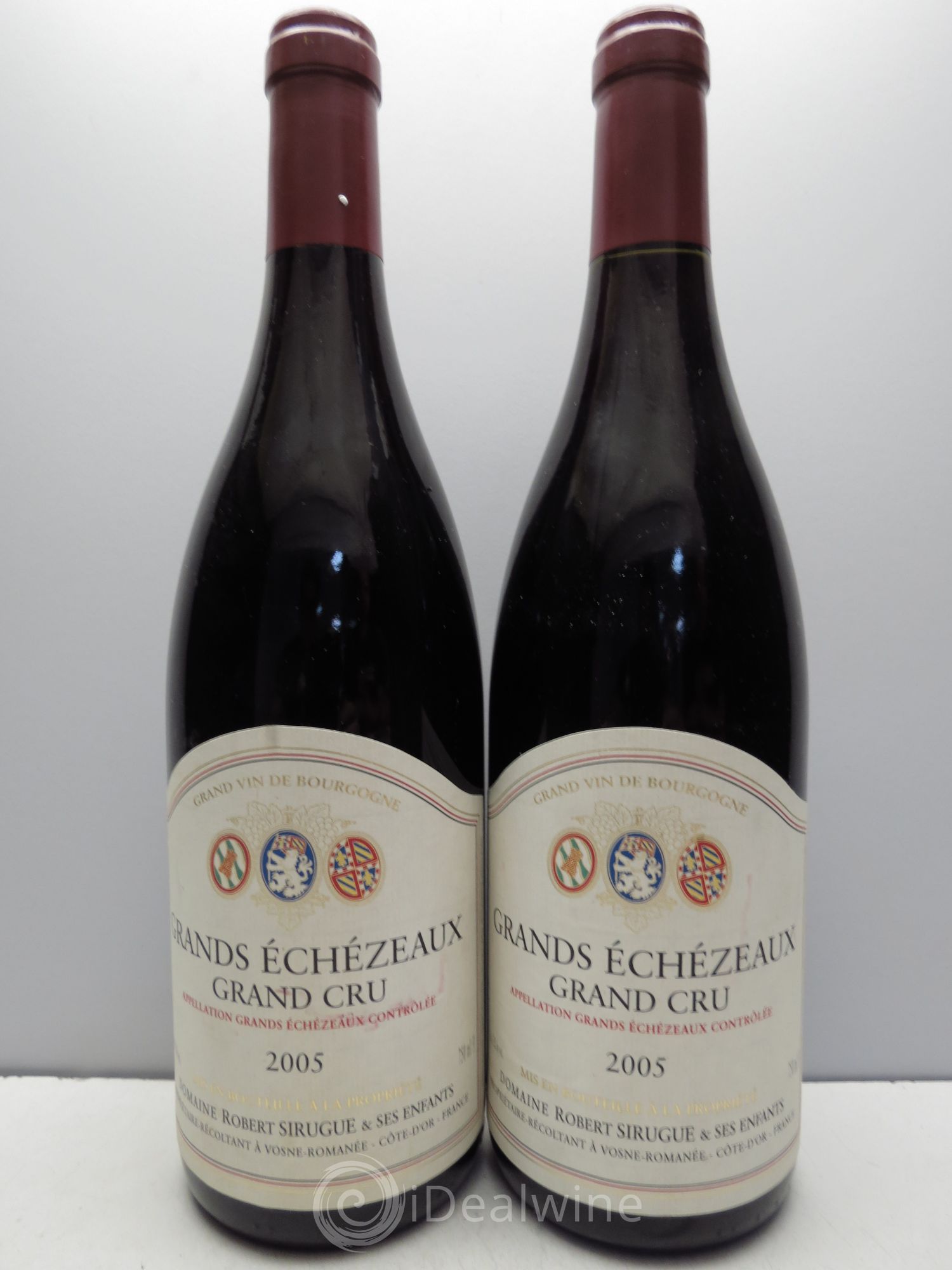 Grands-Echezeaux Grand Cru Domaine R. Sirugue 2005 - Lot de 2 bouteilles - 0