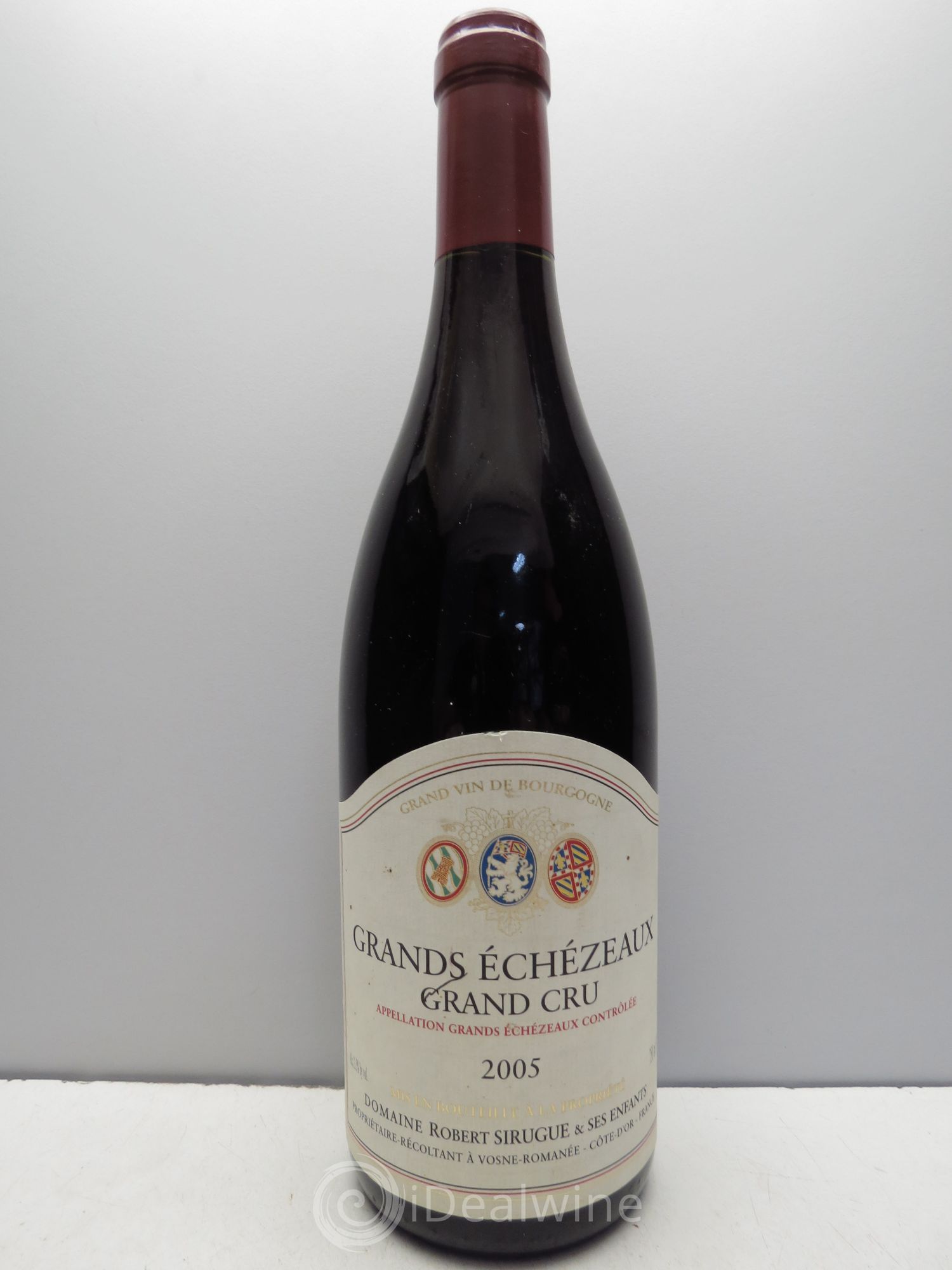 Grands-Echezeaux Grand Cru Domaine R. Sirugue 2005 - Lot de 1 bouteille - 0