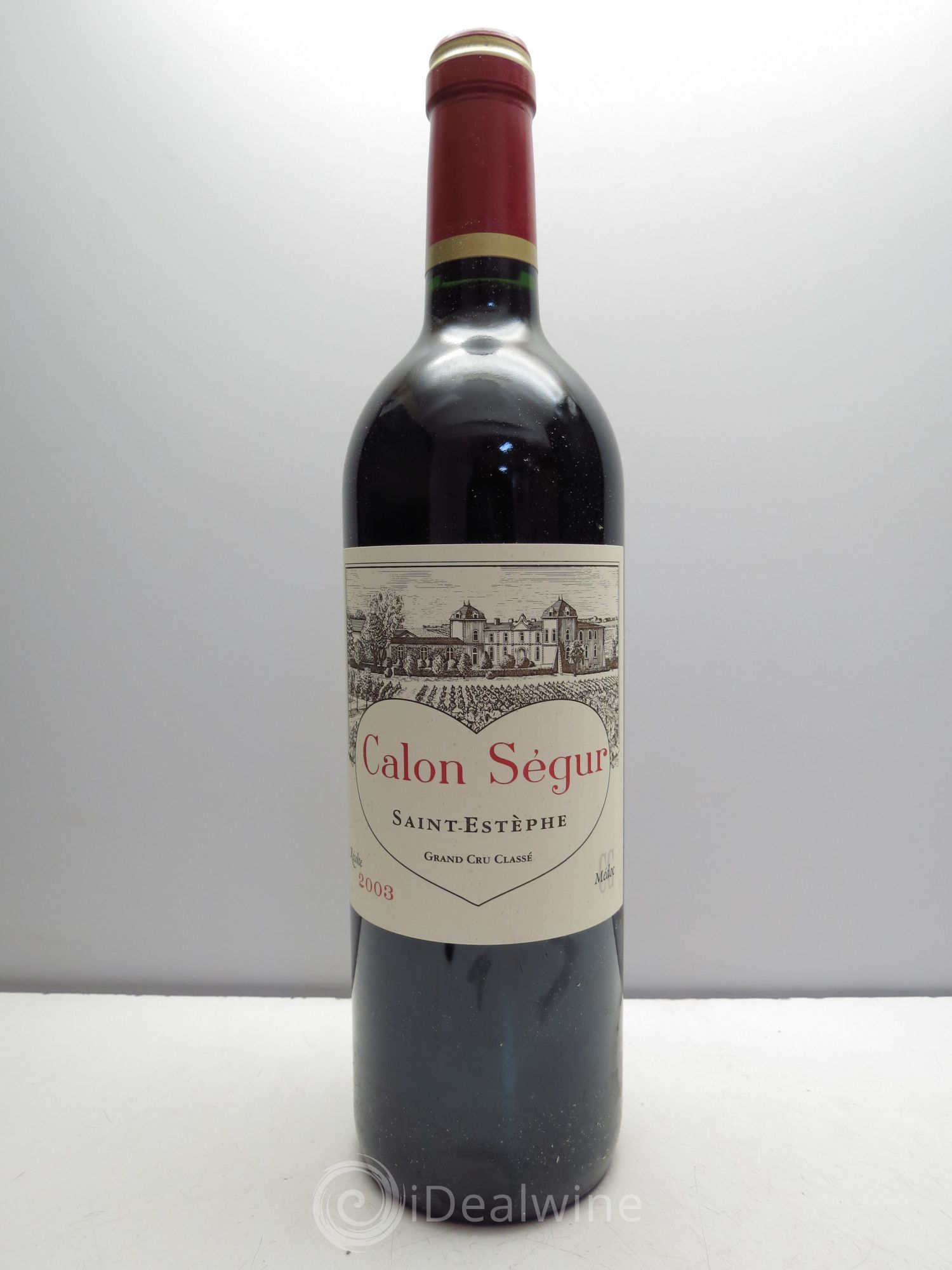 Château Calon Ségur 3ème Grand Cru Classé 2003 - Lot de 12 bouteilles - 0