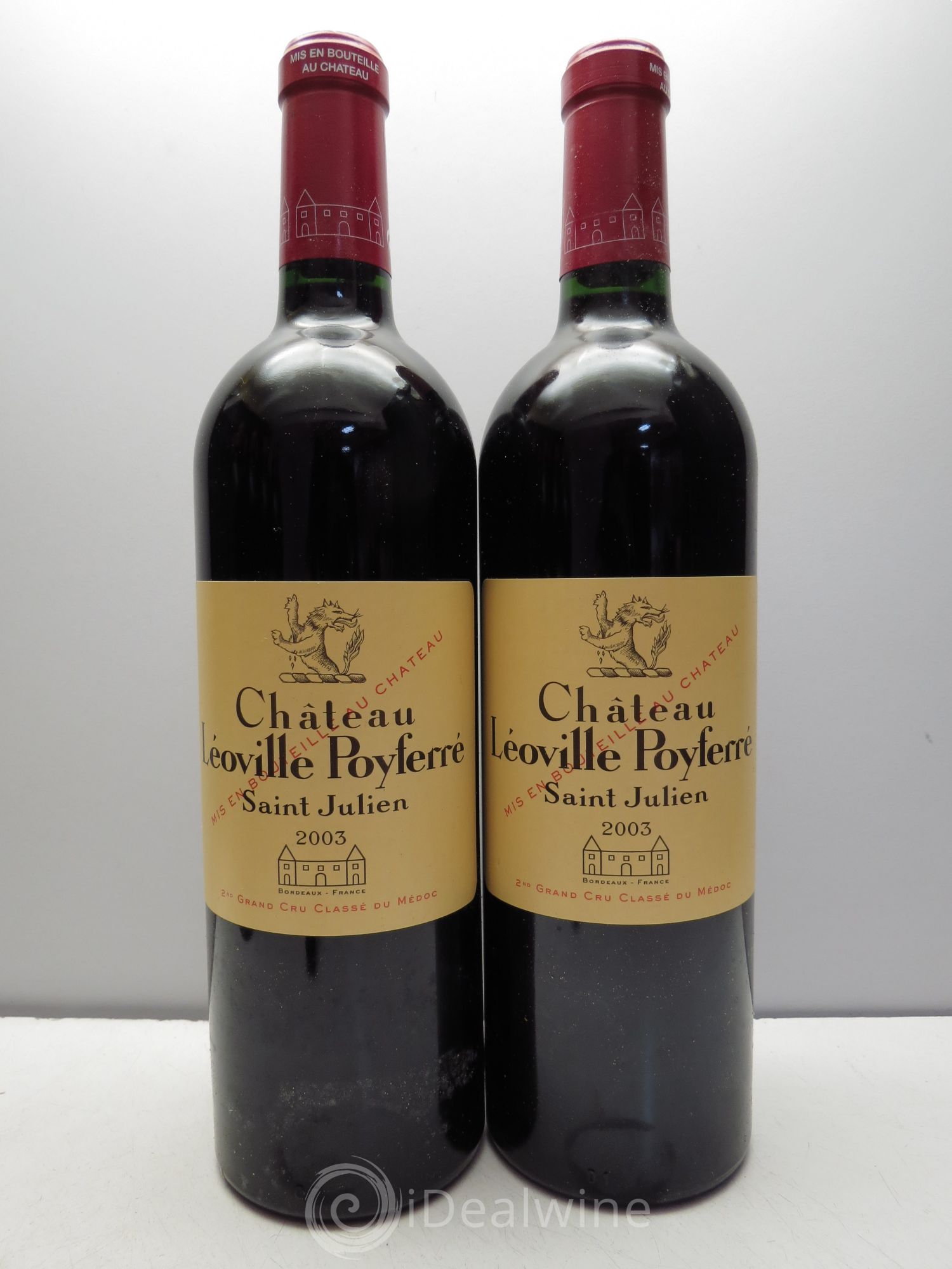 Château Léoville Poyferré 2ème Grand Cru Classé 2003 - Lotto di 12 bottiglie - 2
