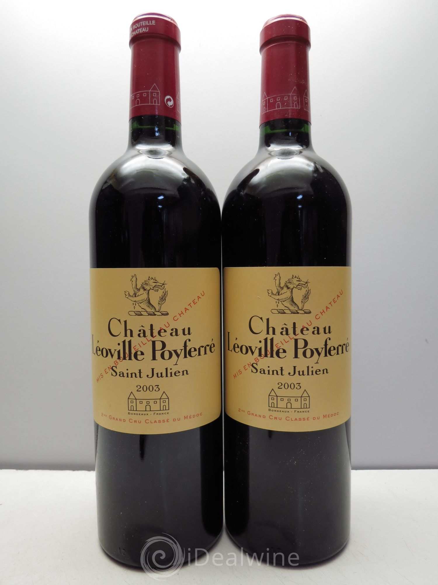 Château Léoville Poyferré 2ème Grand Cru Classé 2003 - Lotto di 12 bottiglie - 5