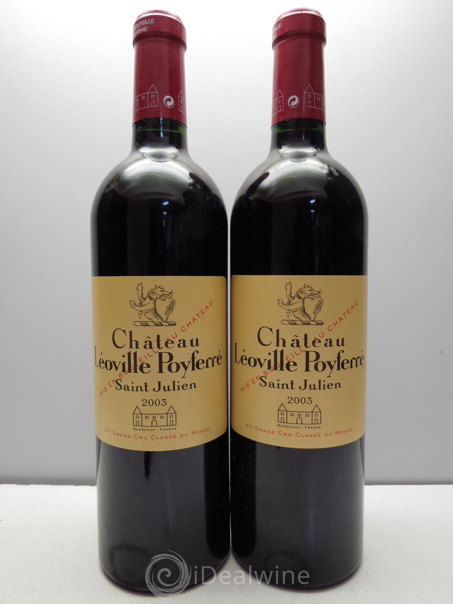 Château Léoville Poyferré 2ème Grand Cru Classé 2003 - Lotto di 12 bottiglie - 6