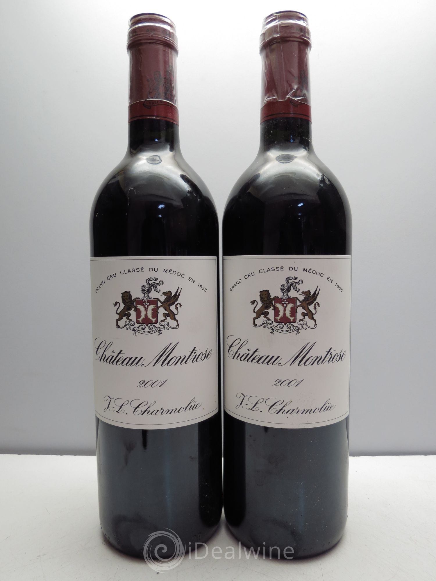 Château Montrose 2ème Grand Cru Classé 2001 - Lot de 2 bouteilles - 0