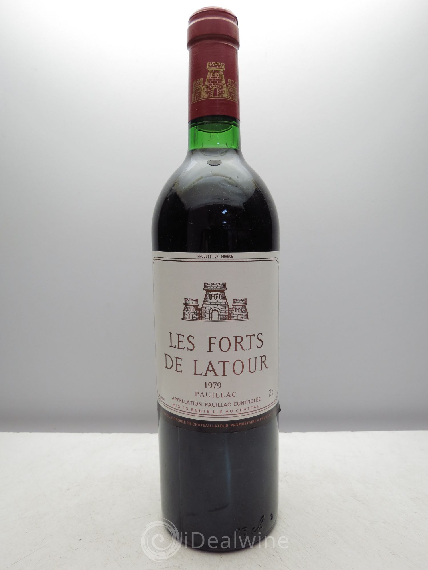 Les Forts de Latour Second Vin (sans prix de réserve / no reserve) 1979 - Posten von 1 Flasche - 0