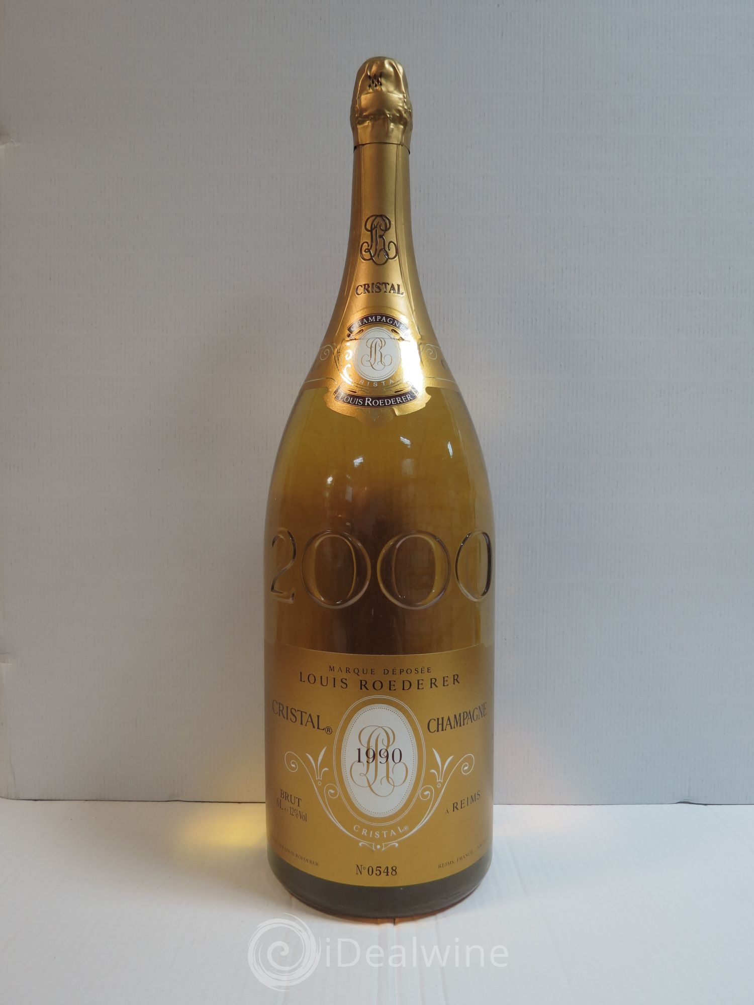 Cristal Louis Roederer Cuvée an 2000 1990 - Lot de 1 mathusalem - 0