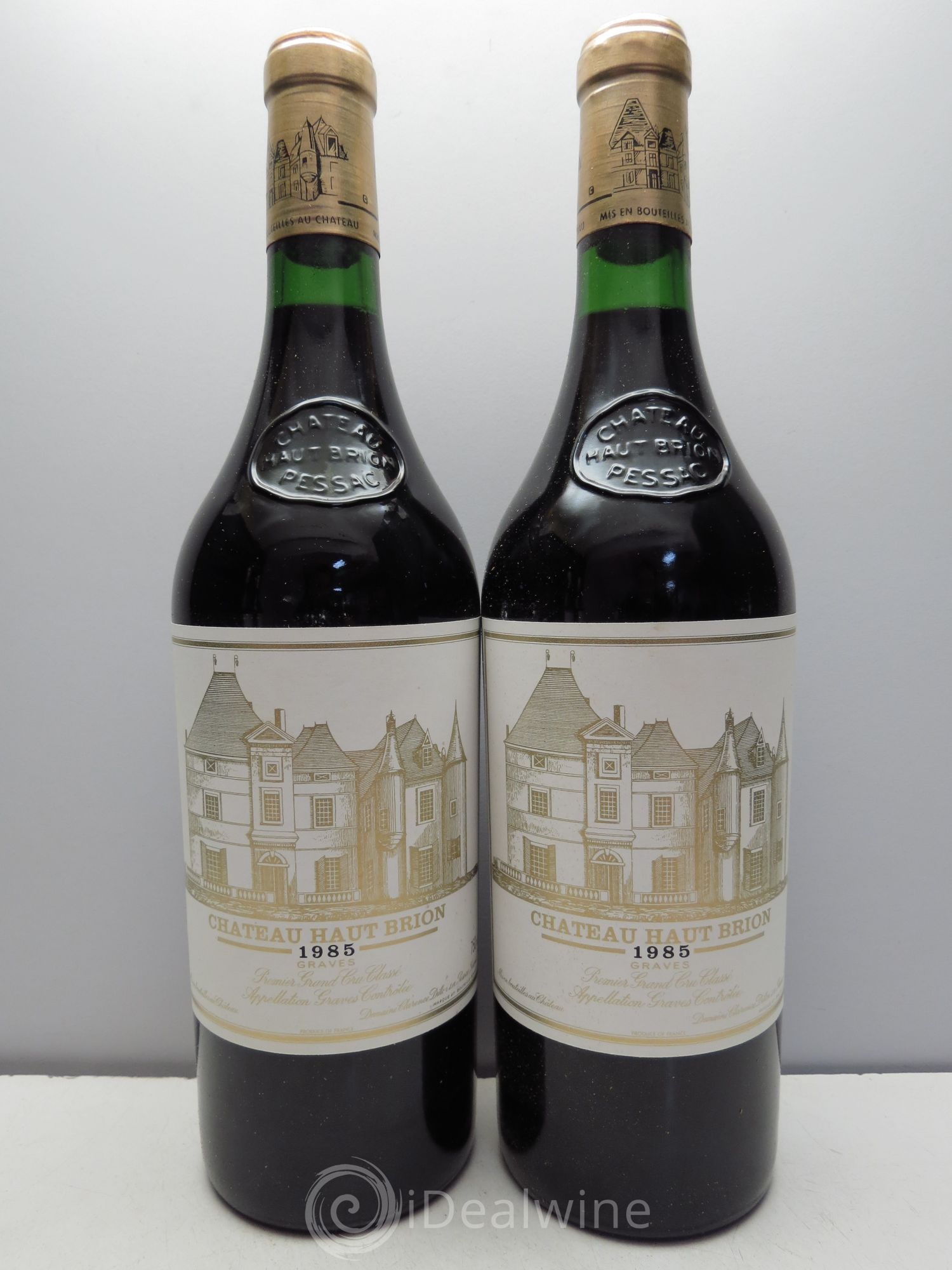 Château Haut Brion 1er Grand Cru Classé 1985 - Lot de 12 bouteilles - 1