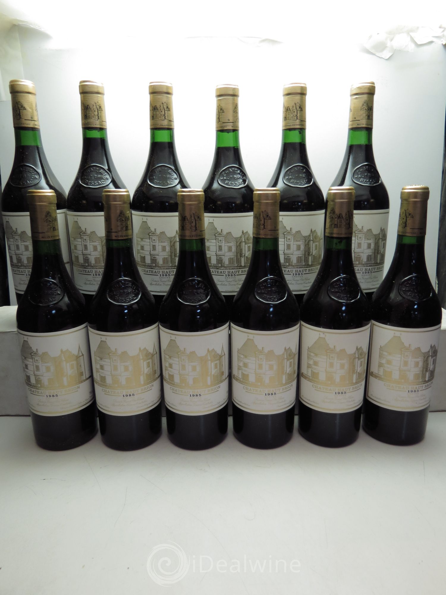 Château Haut Brion 1er Grand Cru Classé 1985 - Lot de 12 bouteilles - 0
