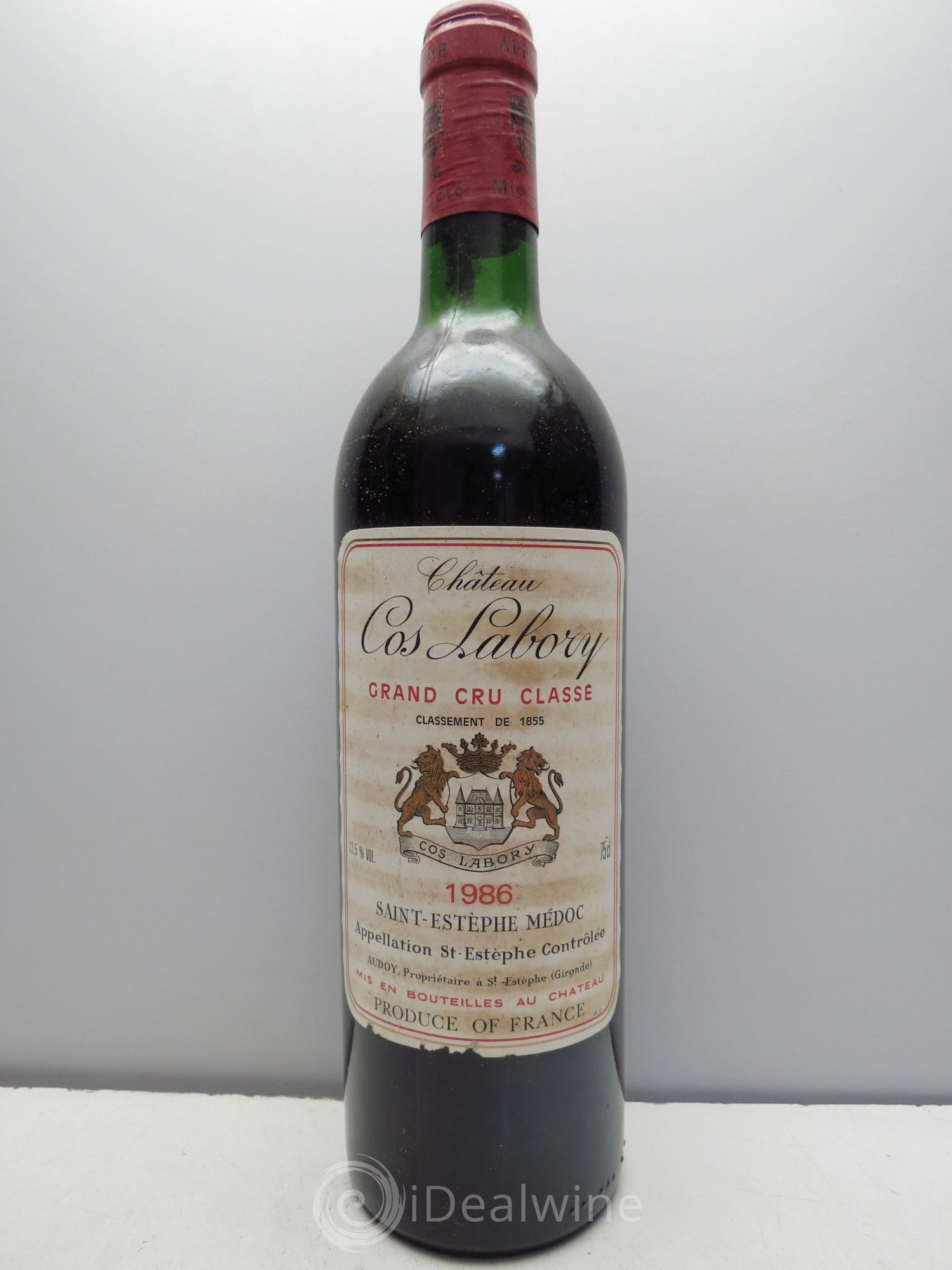 Château Cos Labory 5ème Grand Cru Classé 1986 - Lot de 12 bouteilles - 0