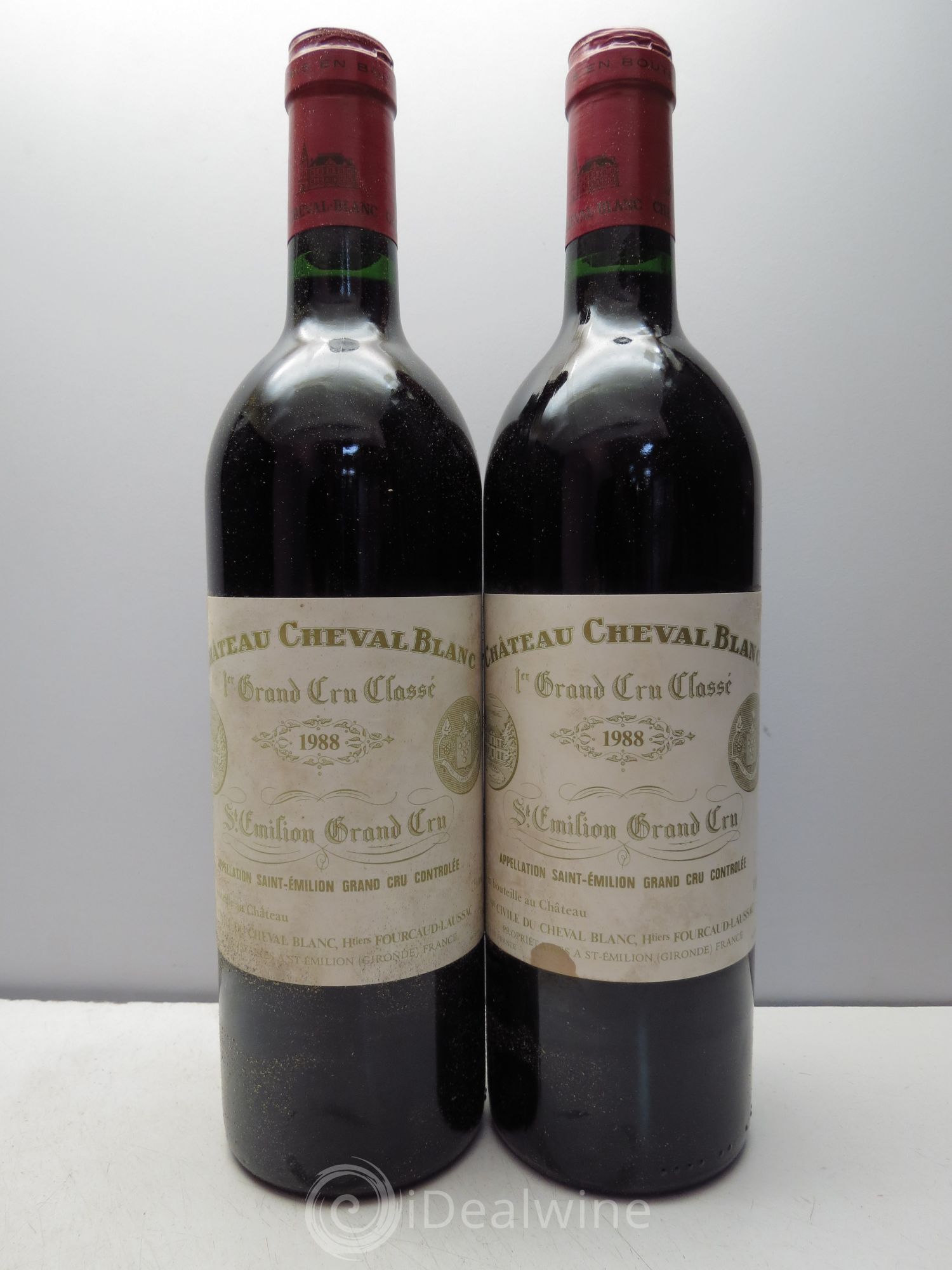 Château Cheval Blanc 1er Grand Cru Classé A 1988 - Lot de 12 bouteilles - 6