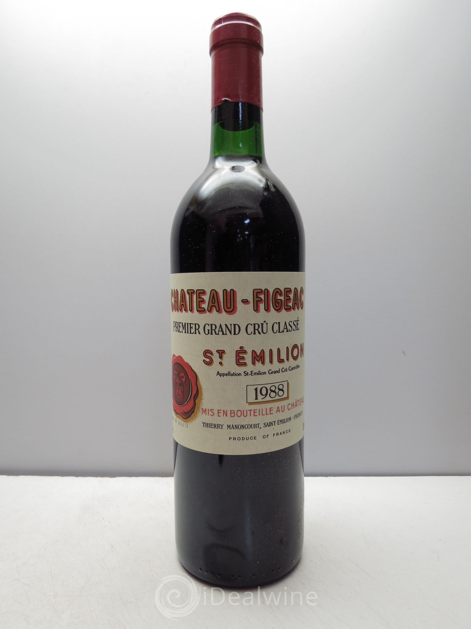 Château Figeac 1er Grand Cru Classé A 1988 - Lot de 12 bouteilles - 0
