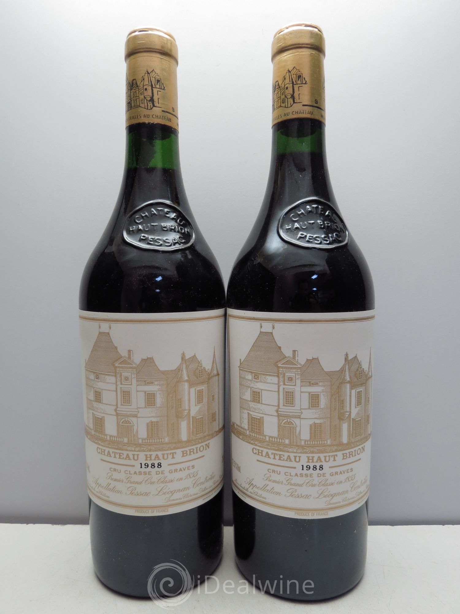 Château Haut Brion 1er Grand Cru Classé 1988 - Lot de 12 bouteilles - 1