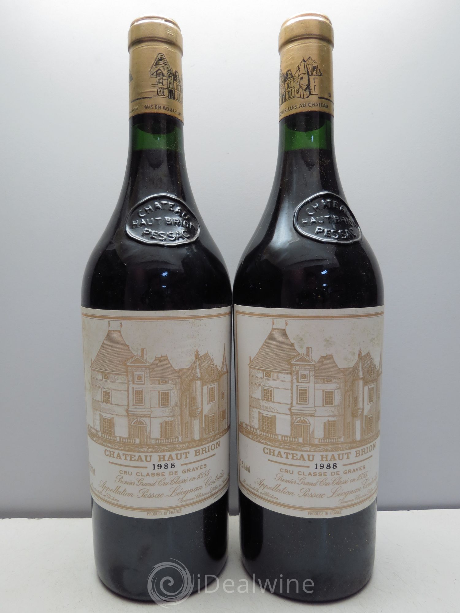 Château Haut Brion 1er Grand Cru Classé 1988 - Lot de 12 bouteilles - 6