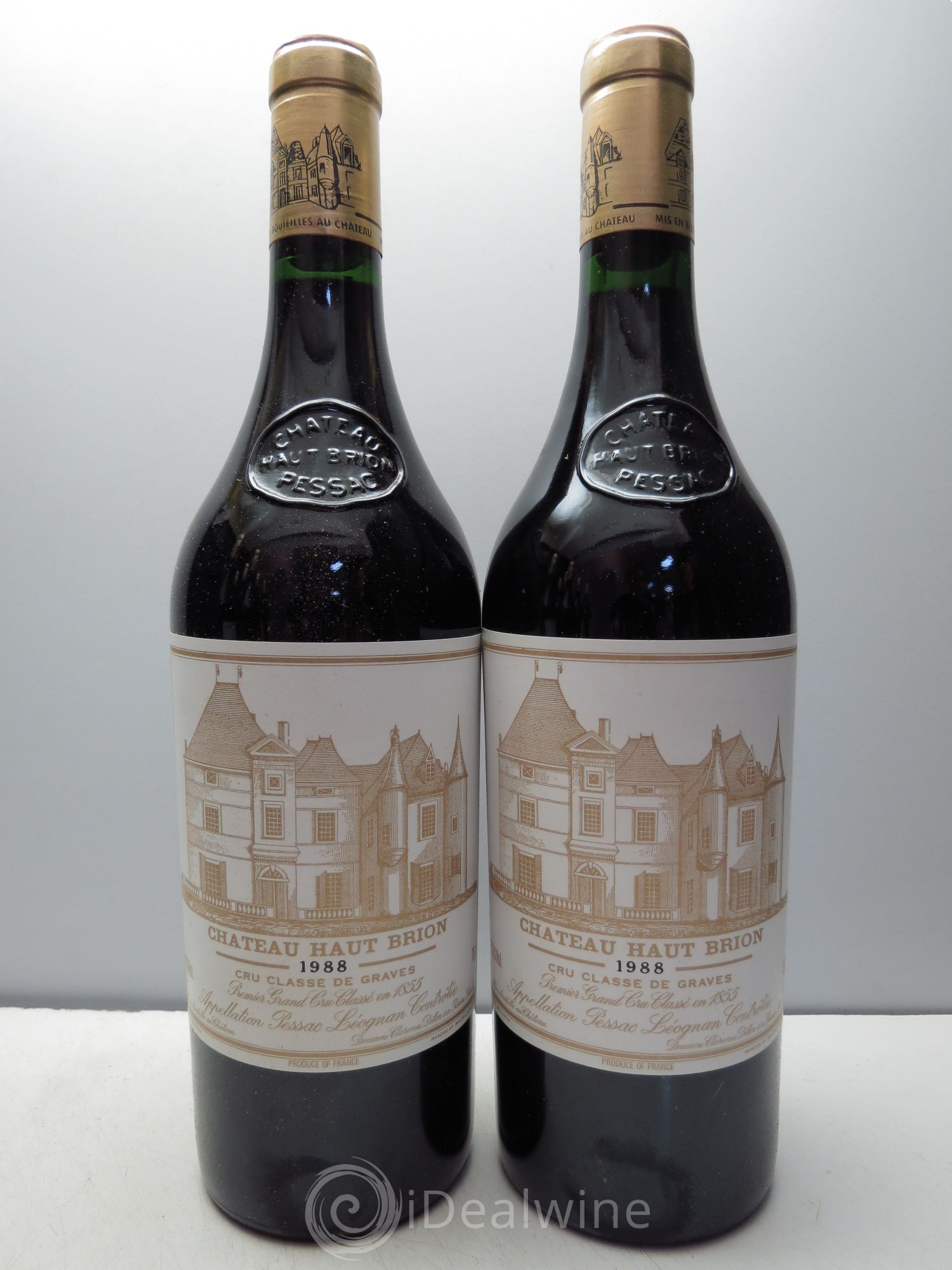 Château Haut Brion 1er Grand Cru Classé 1988 - Lot de 12 bouteilles - 1