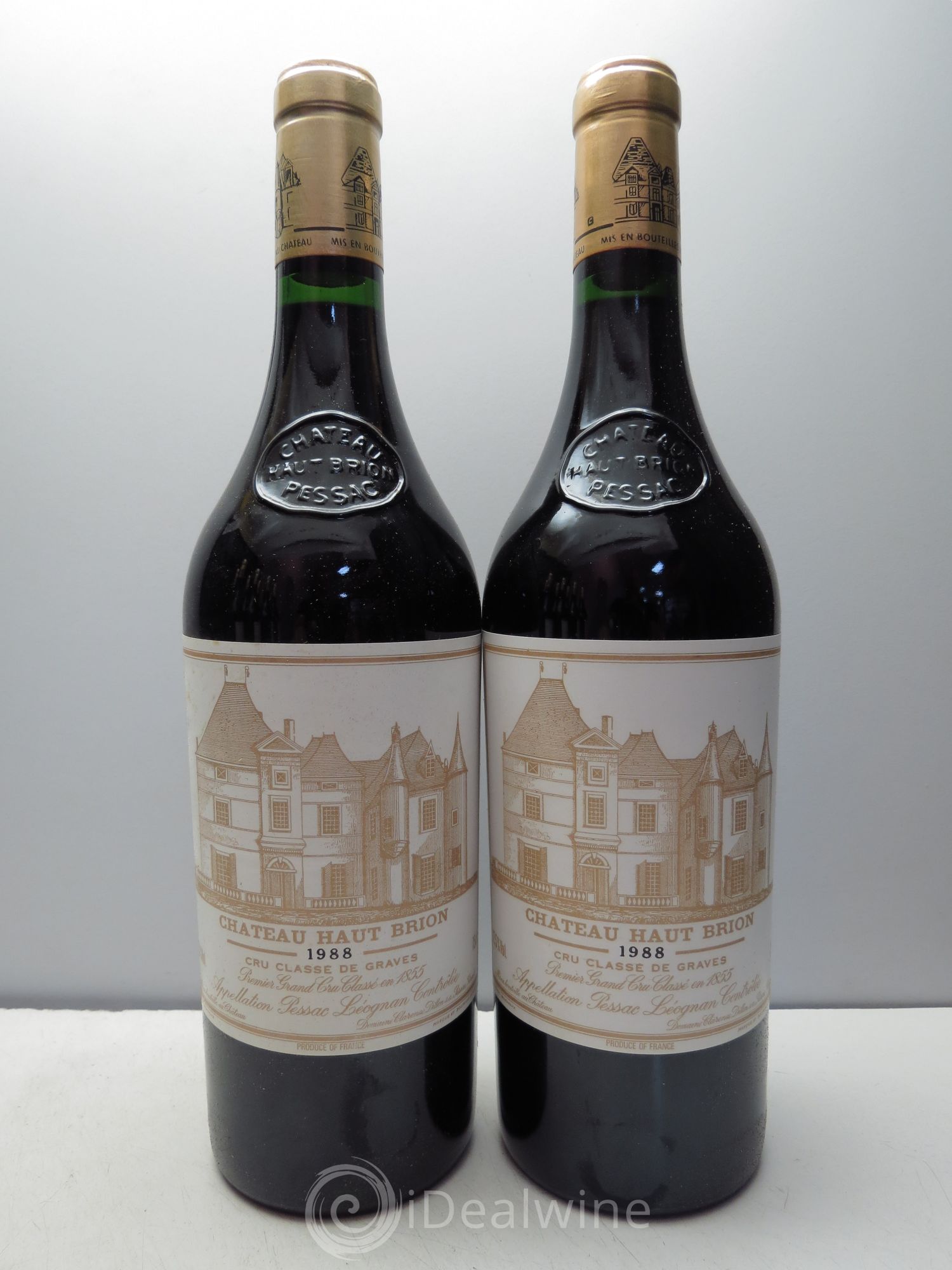 Château Haut Brion 1er Grand Cru Classé 1988 - Lot de 12 bouteilles - 2