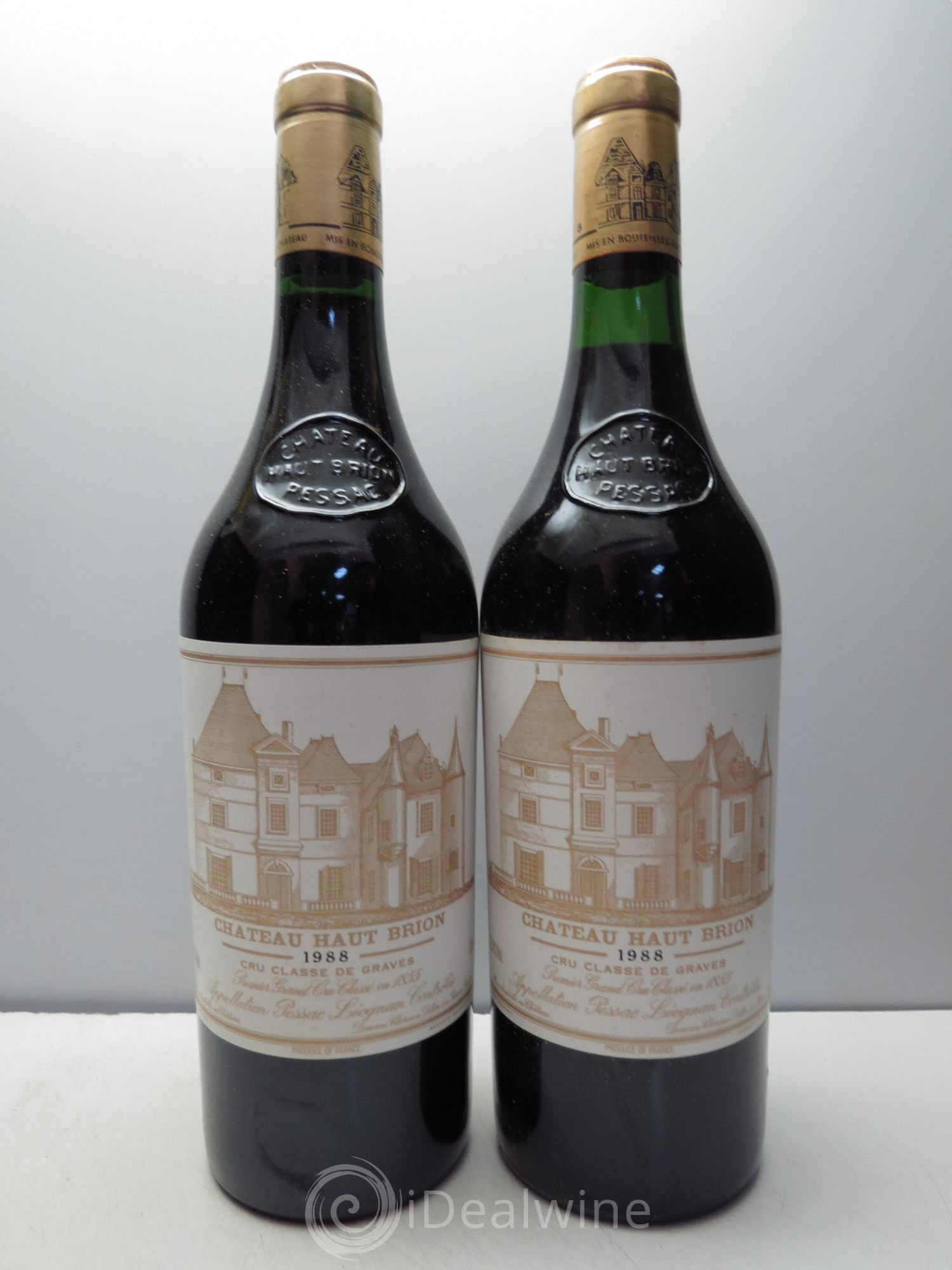 Château Haut Brion 1er Grand Cru Classé 1988 - Lot de 12 bouteilles - 6