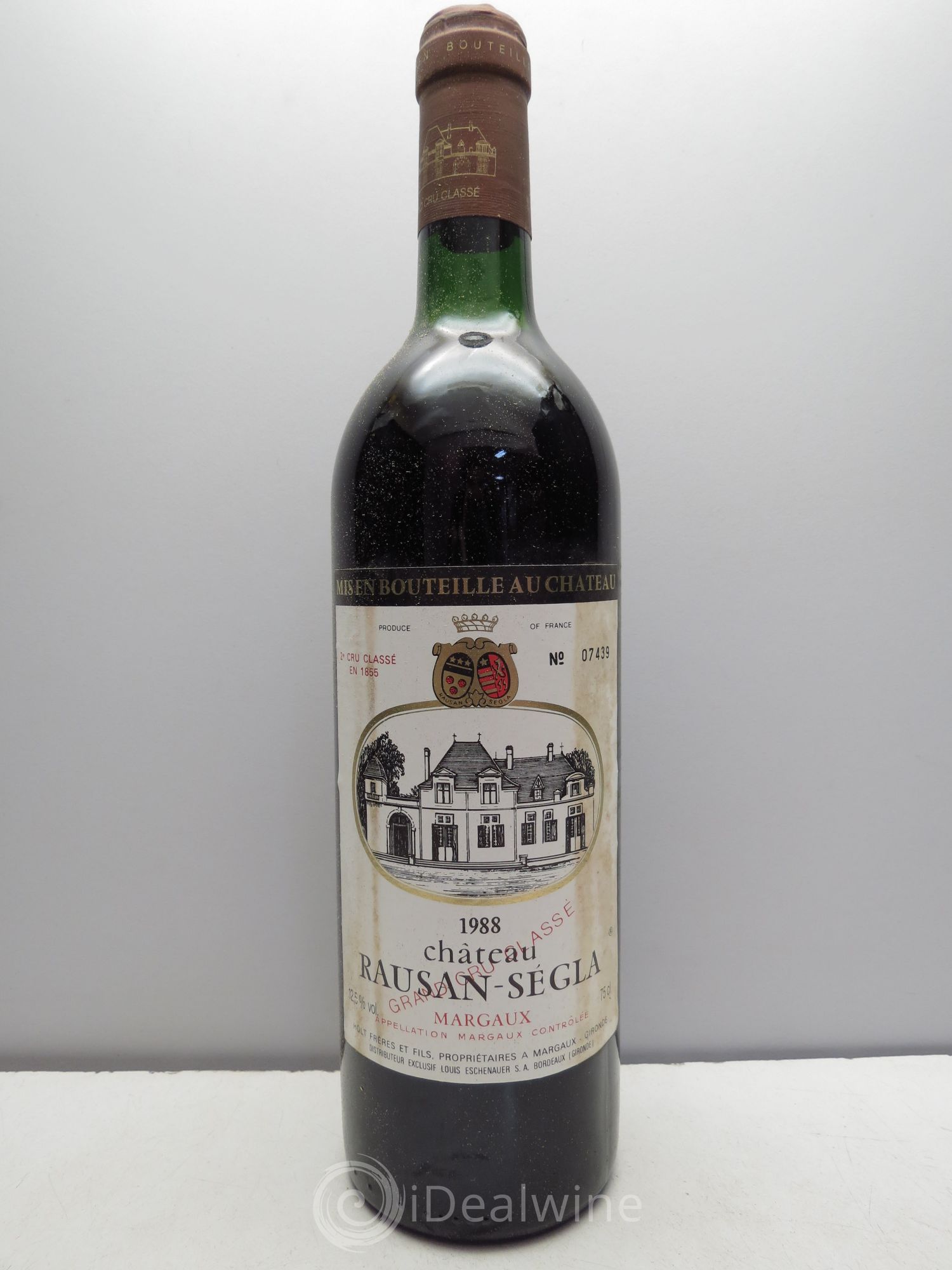 Château Rauzan Ségla Grand Cru Classé 1988 - Lot de 12 bouteilles - 0