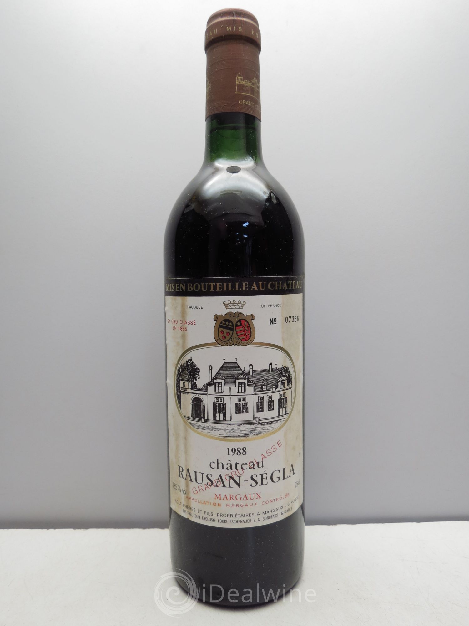 Château Rauzan Ségla Grand Cru Classé 1988 - Lot de 12 bouteilles - 0