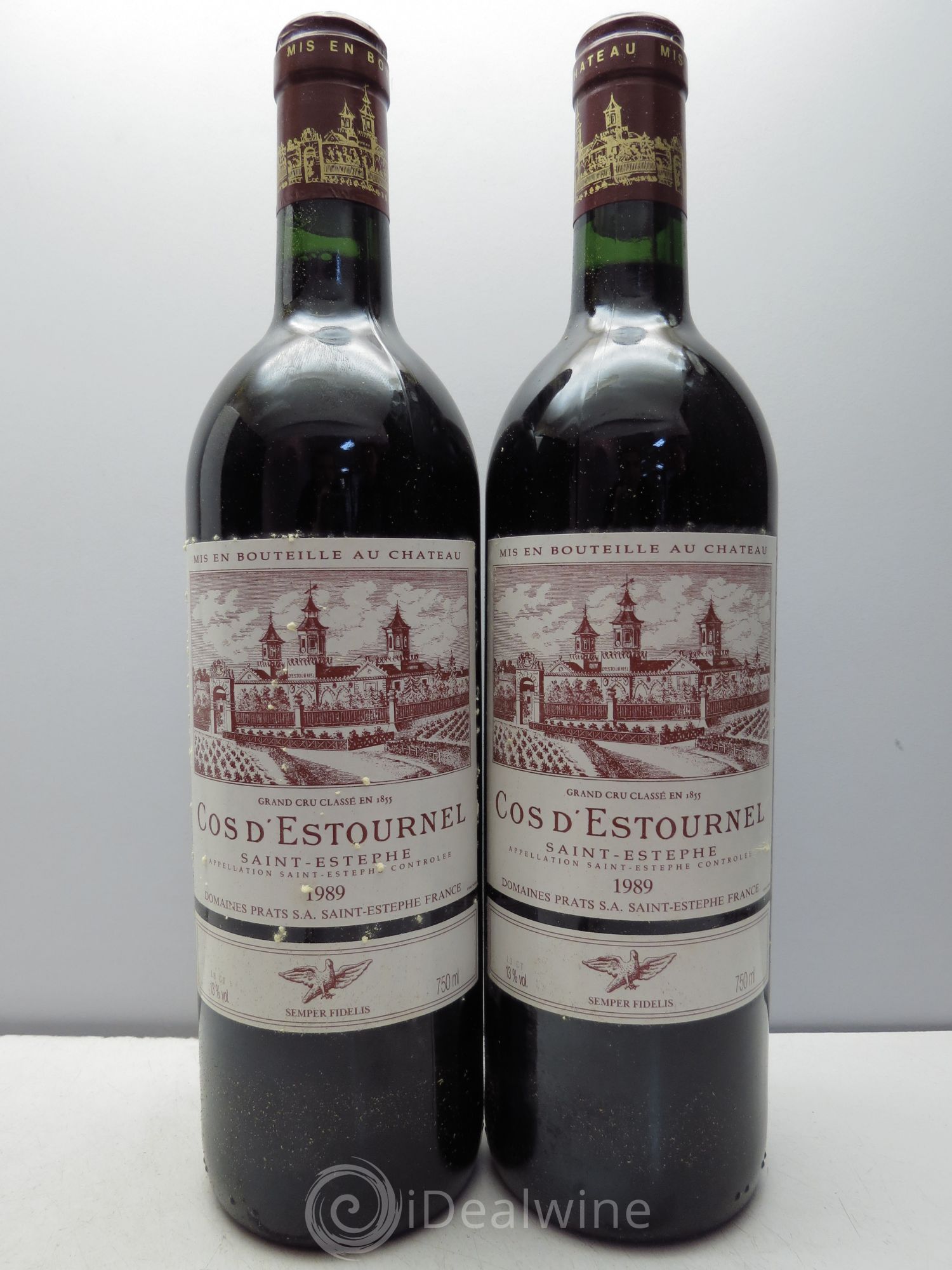 Cos d'Estournel 2ème Grand Cru Classé 1989 - Lot de 12 bouteilles - 6