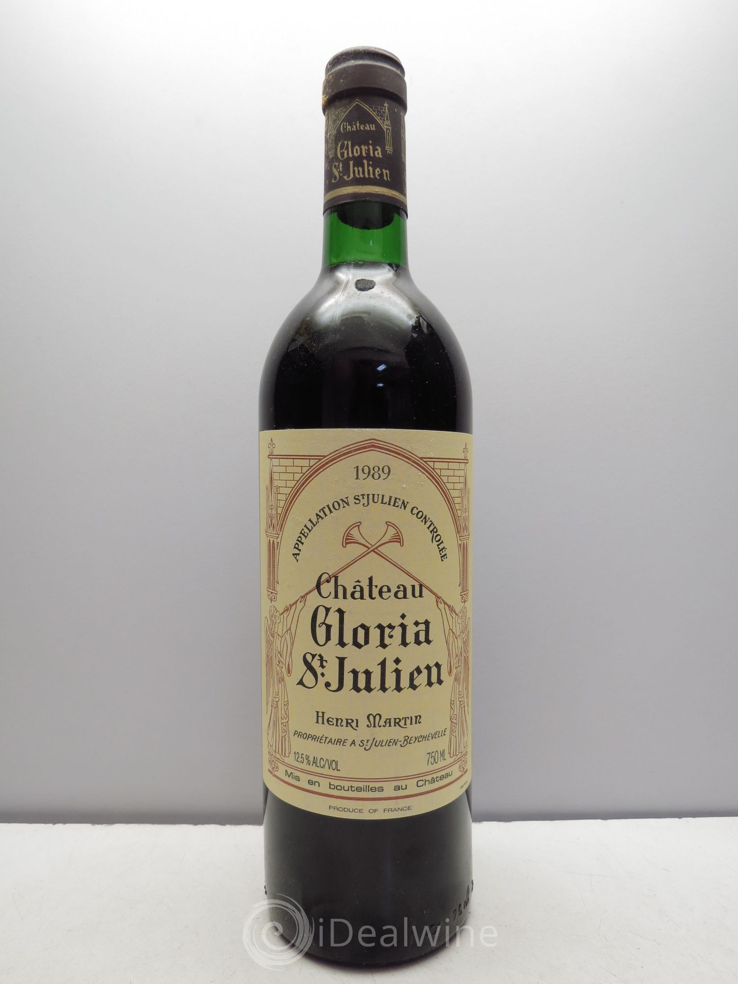 Château Gloria 1989 - Lot de 12 bouteilles - 0
