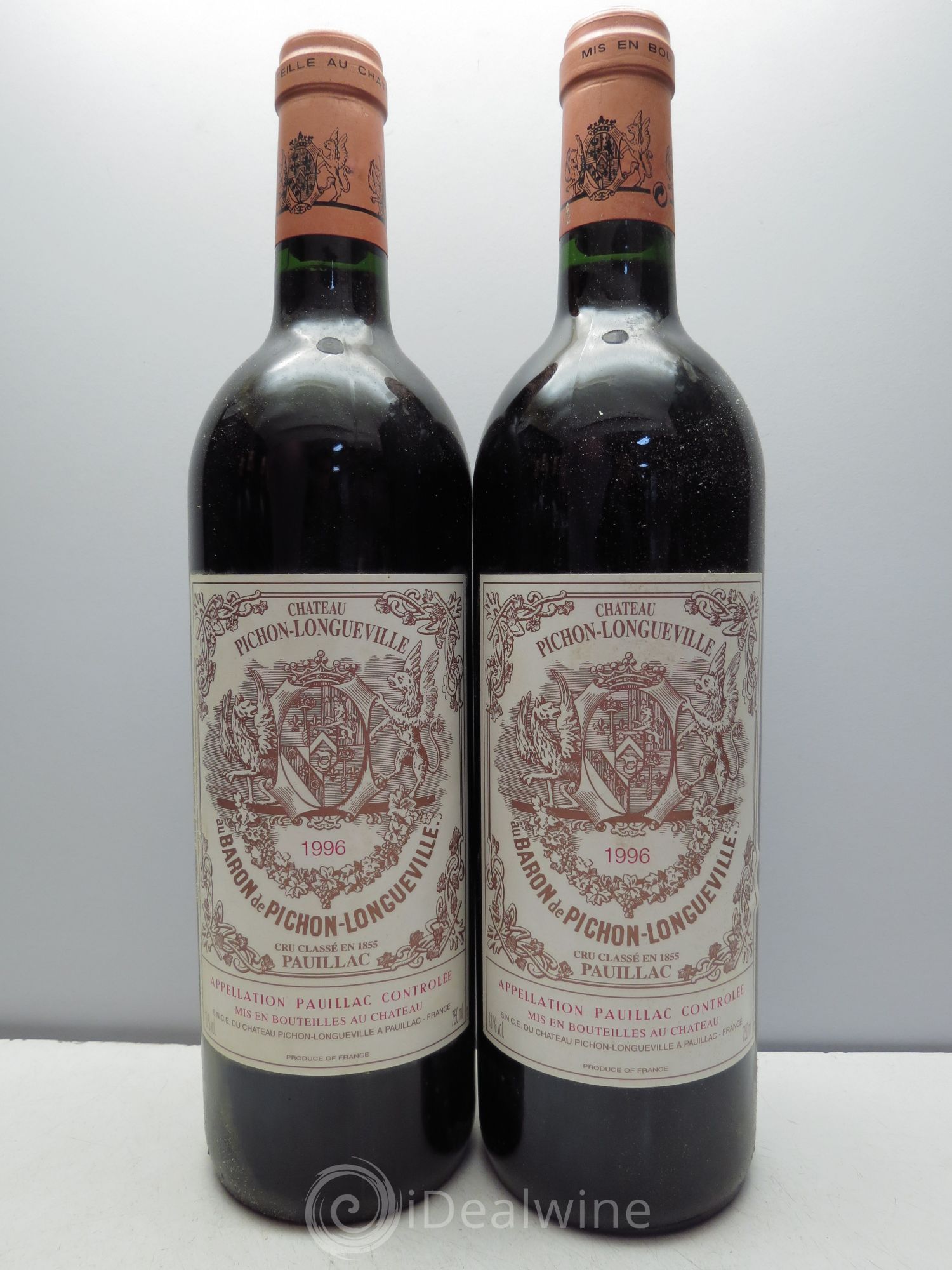 Pichon Longueville Baron 2ème Grand Cru Classé 1996 - Lot de 12 bouteilles - 1