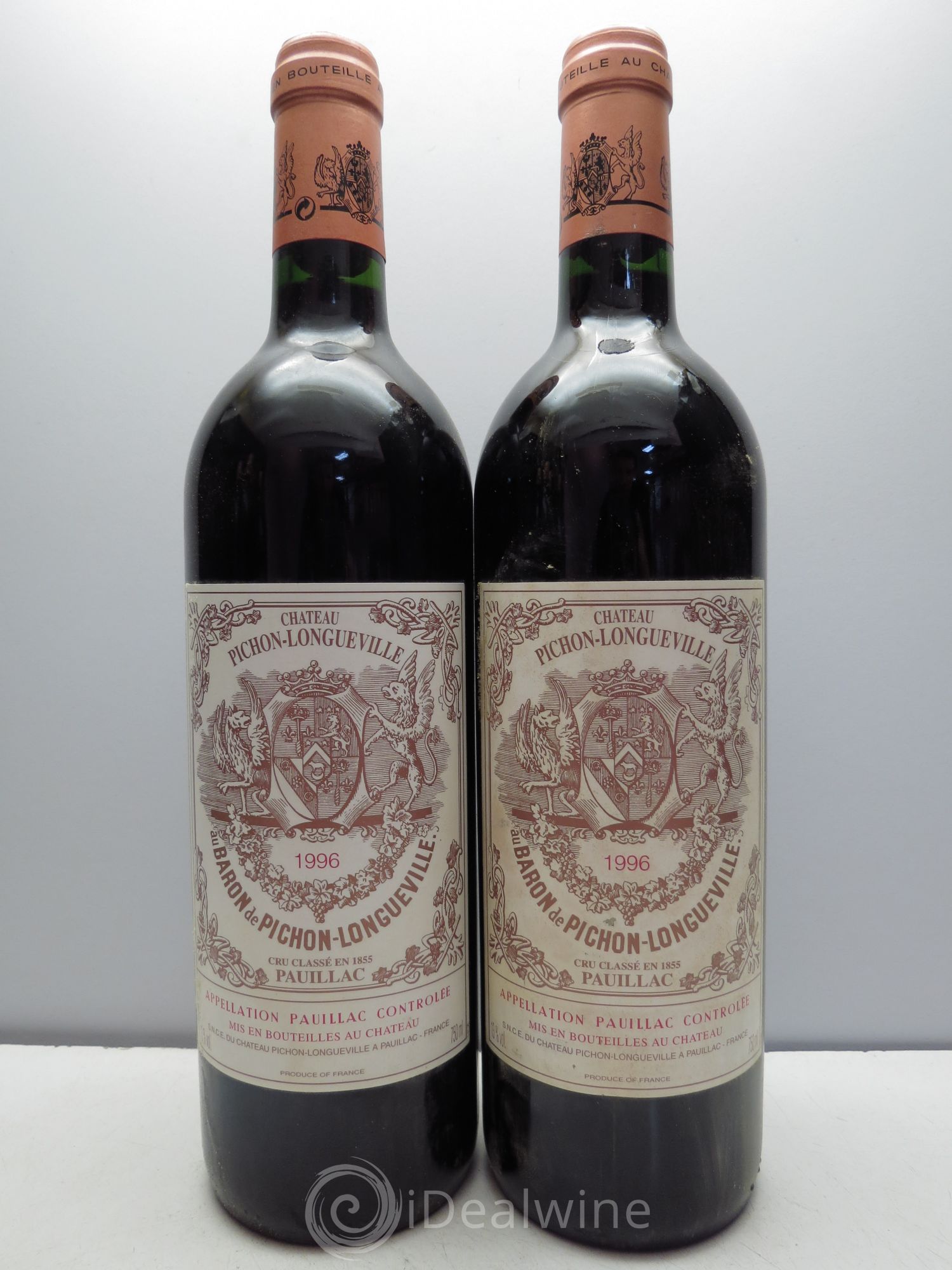 Pichon Longueville Baron 2ème Grand Cru Classé 1996 - Lot de 12 bouteilles - 2