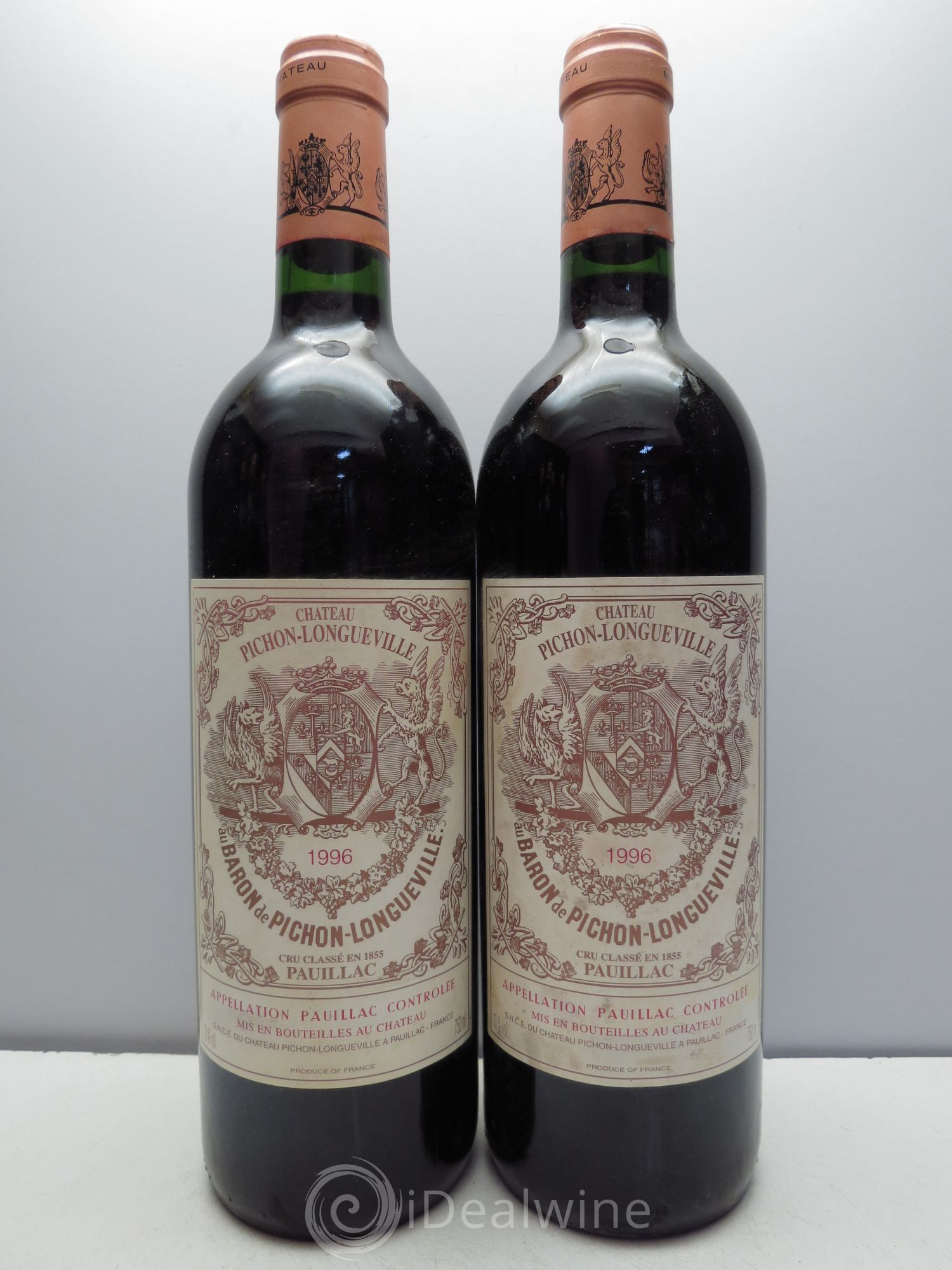 Pichon Longueville Baron 2ème Grand Cru Classé 1996 - Lot de 12 bouteilles - 3
