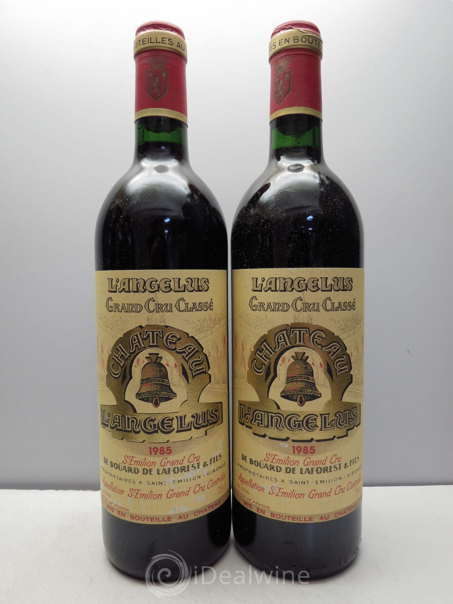 Château Angélus 1er Grand Cru Classé A 1985 - Lot de 12 bouteilles - 1