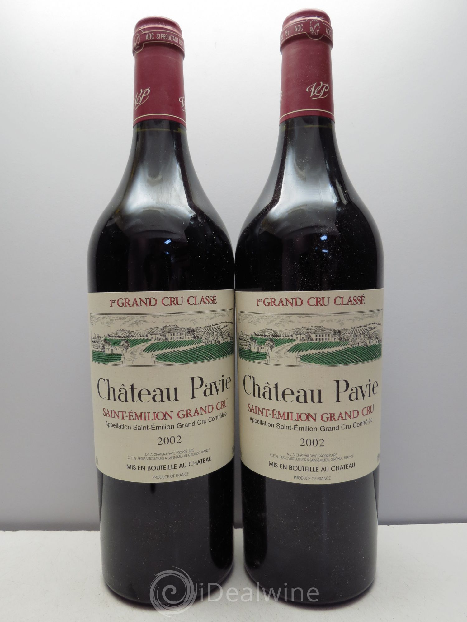 Château Pavie 1er Grand Cru Classé A 2002 - Lot de 12 bouteilles - 6