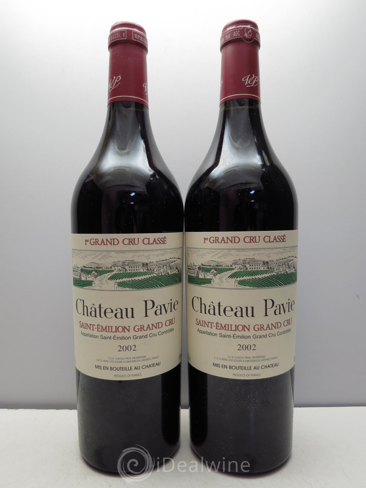 Château Pavie 1er Grand Cru Classé A 2002 - Lot de 12 bouteilles - 6