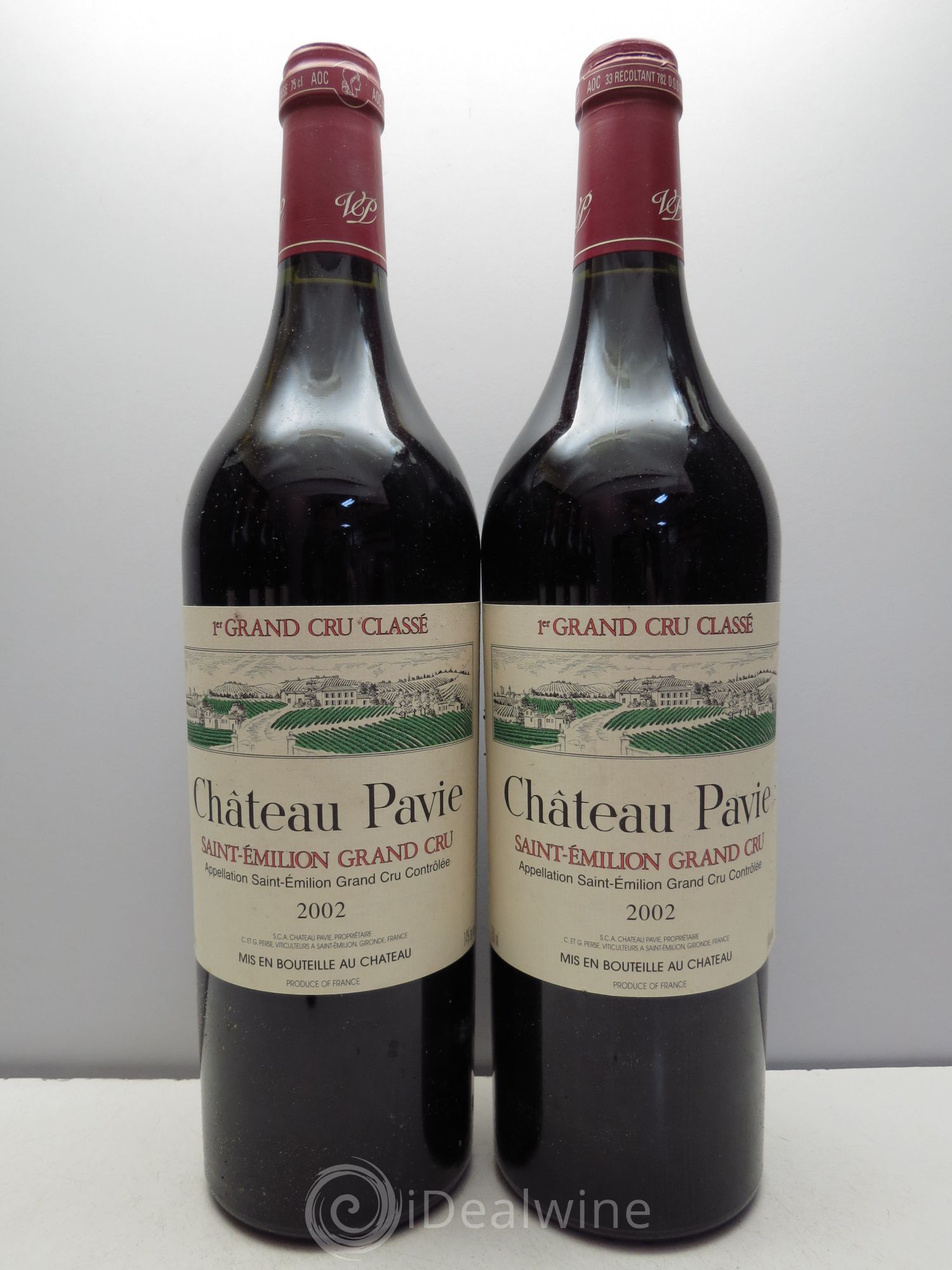 Château Pavie 1er Grand Cru Classé A 2002 - Lot de 12 bouteilles - 2