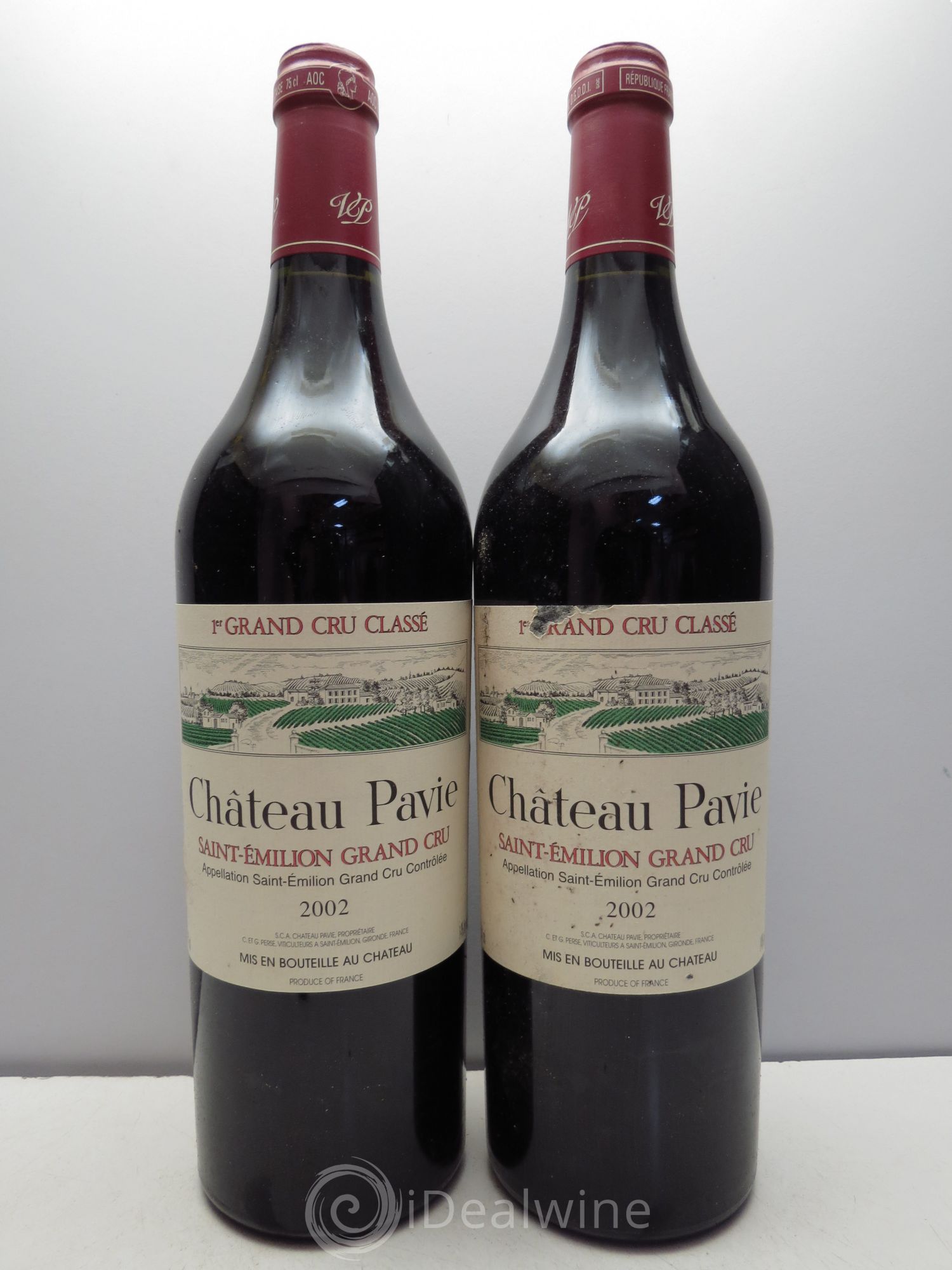Château Pavie 1er Grand Cru Classé A 2002 - Lot de 12 bouteilles - 6